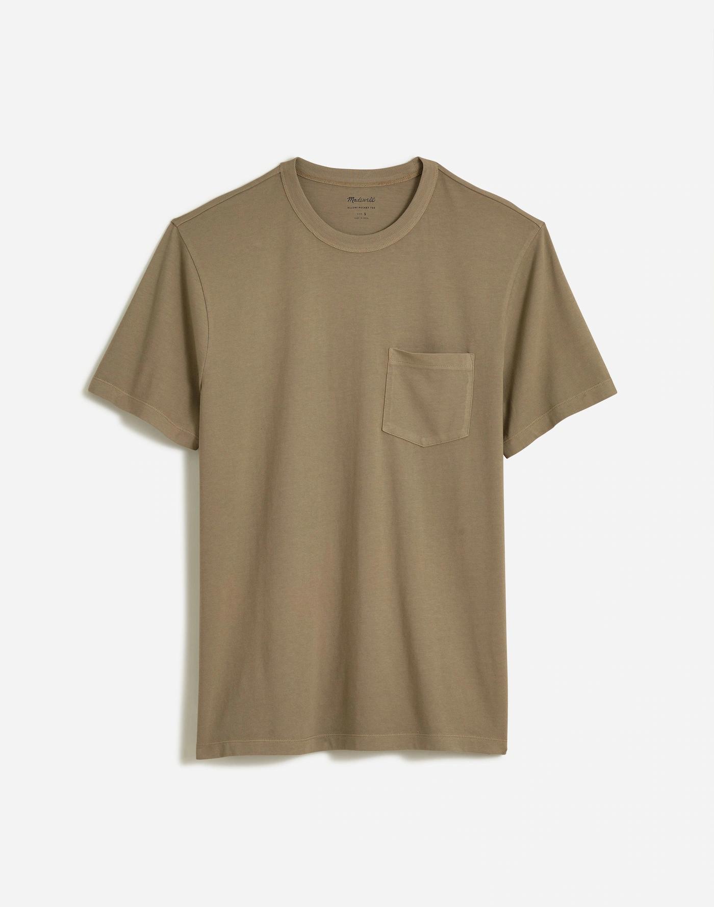 Garment-Dyed Allday Crewneck Pocket Tee Product Image