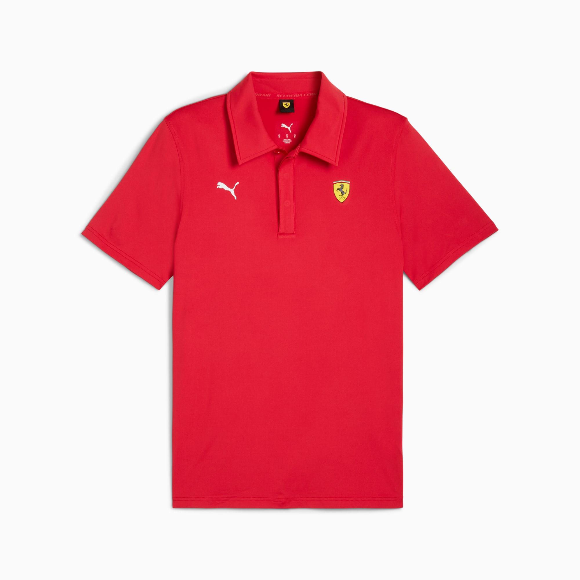 Scuderia Ferrari Men's Motorsport Polo Shirt Product Image