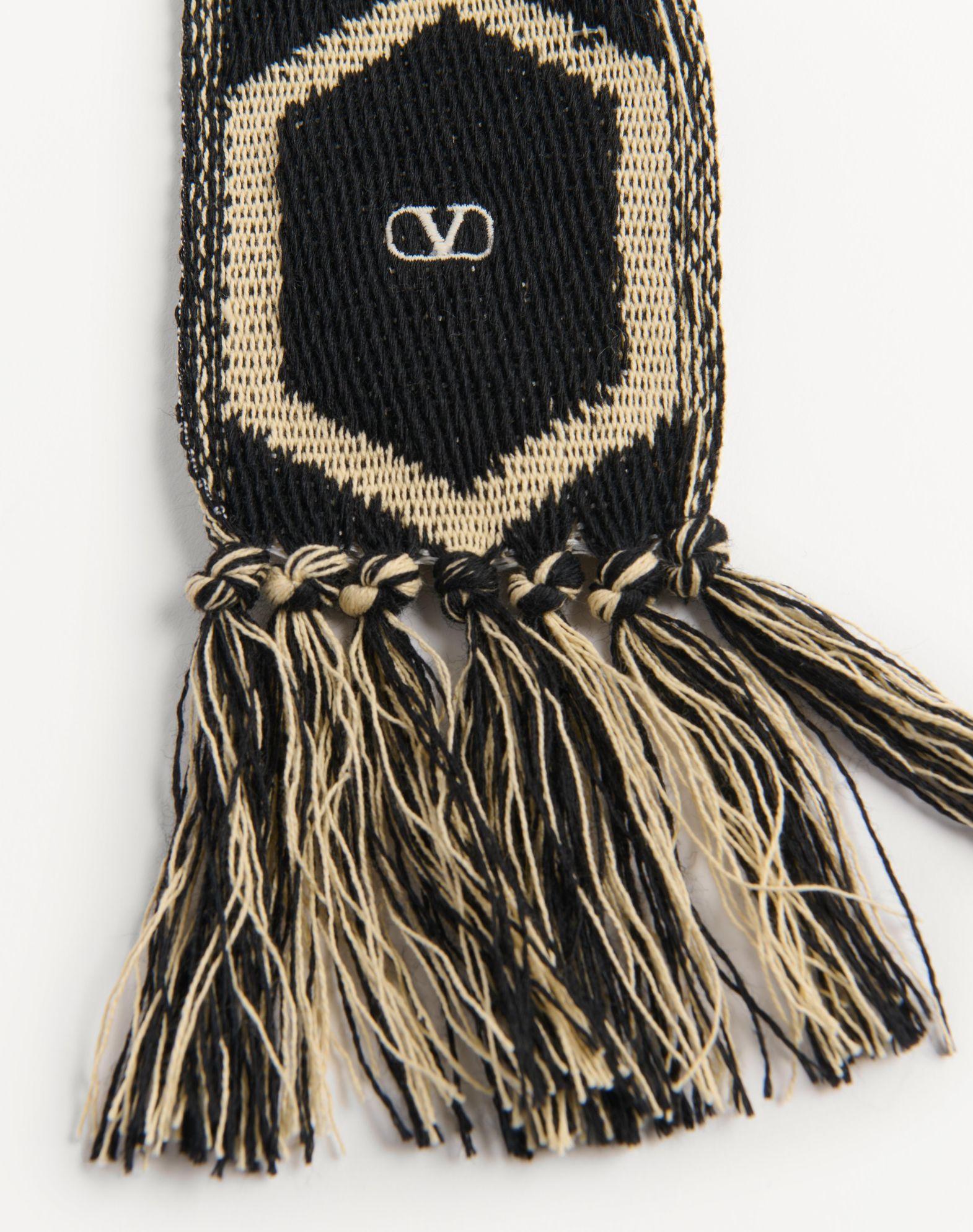 Antibes Cotton Scarf With Fringe Product Image