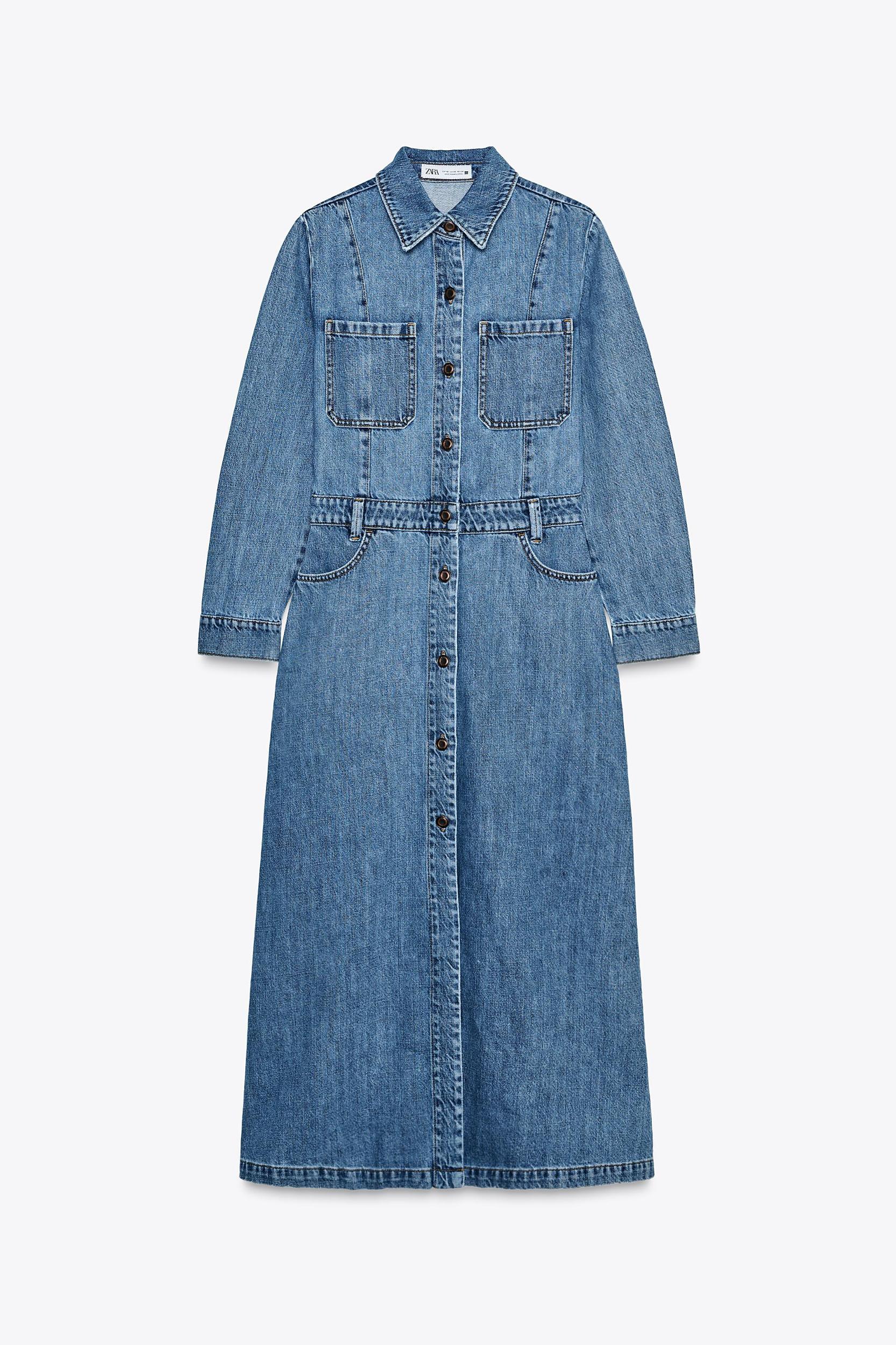 Z1975 LONG DENIM DRESS Product Image