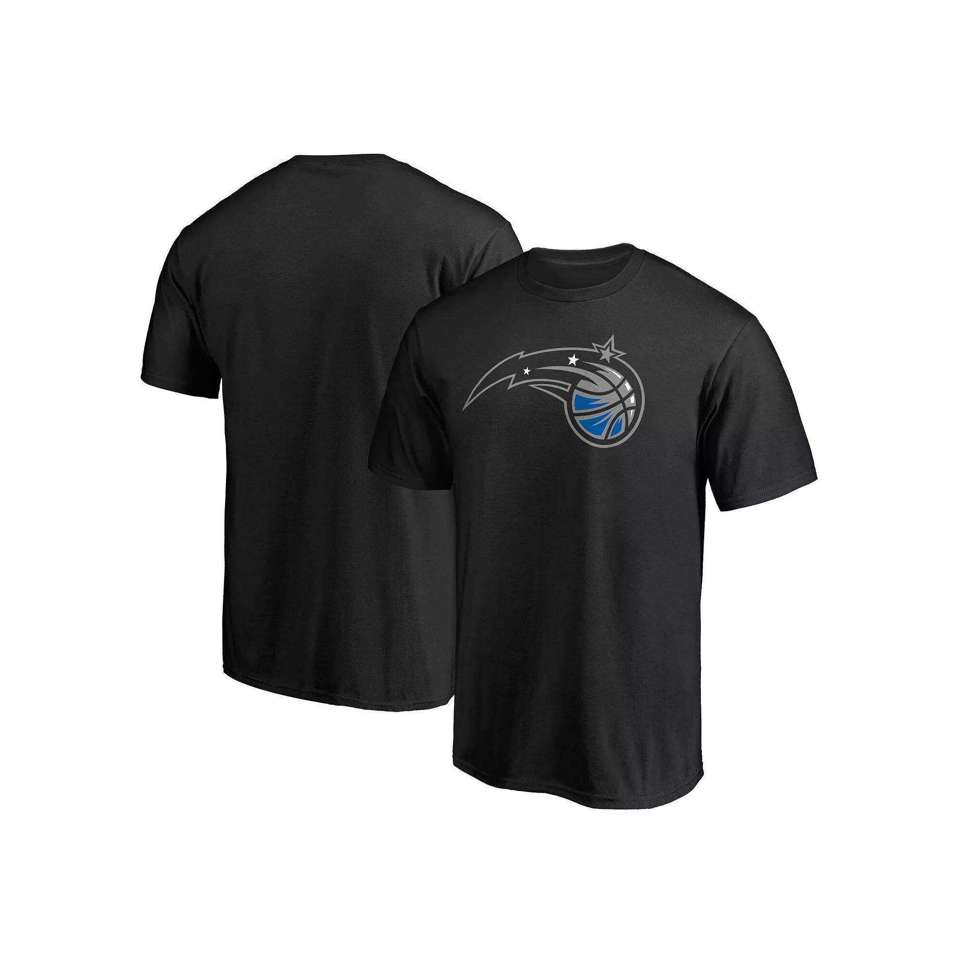 Men's Fanatics Branded Black Orlando Magic Primary Team Logo T-Shirt,  Product Image