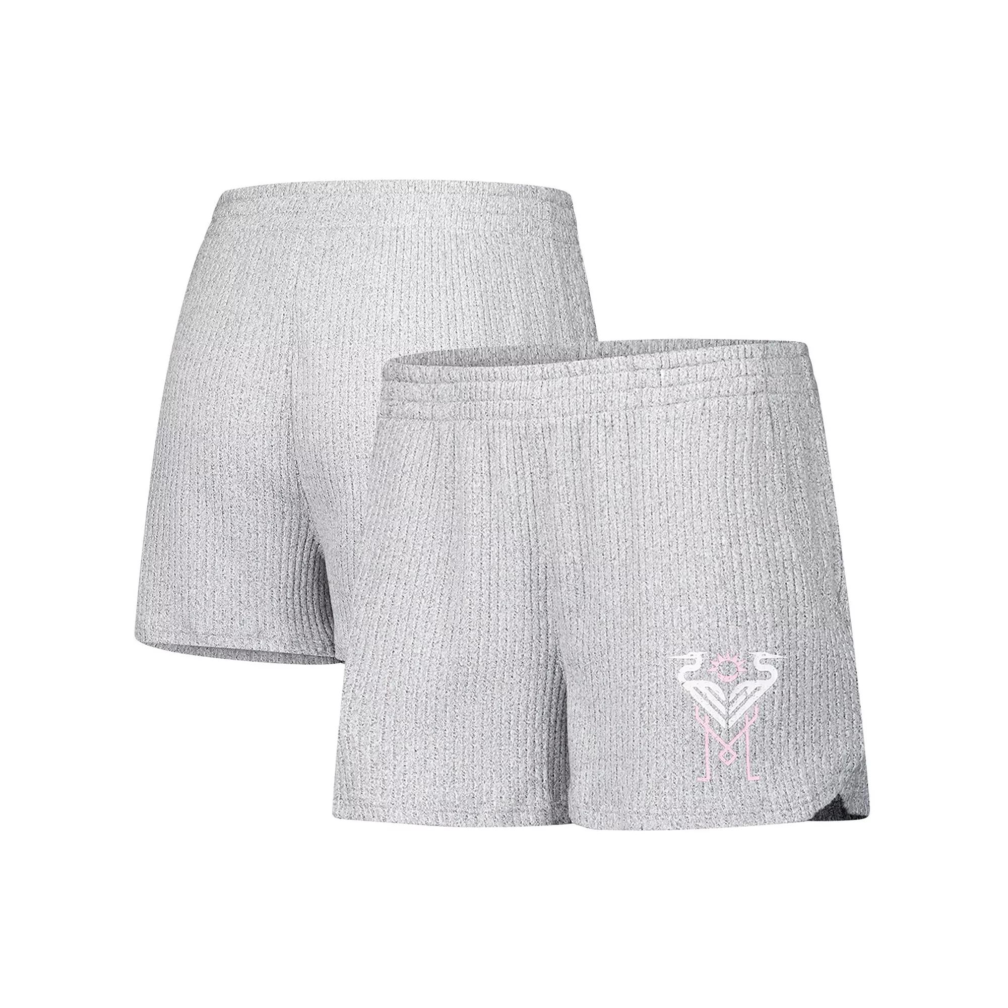 Women's Concepts Sport Gray Inter Miami CF Juniper Shorts,  Product Image