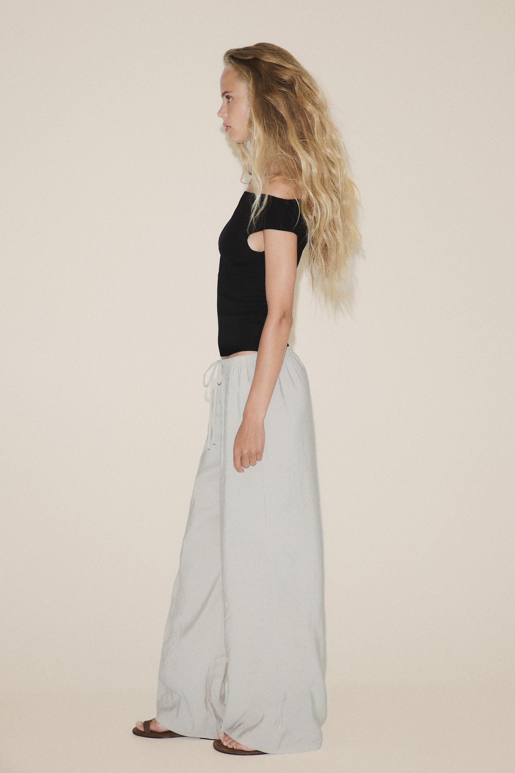 PLAIN KNIT BOAT NECK TOP Product Image