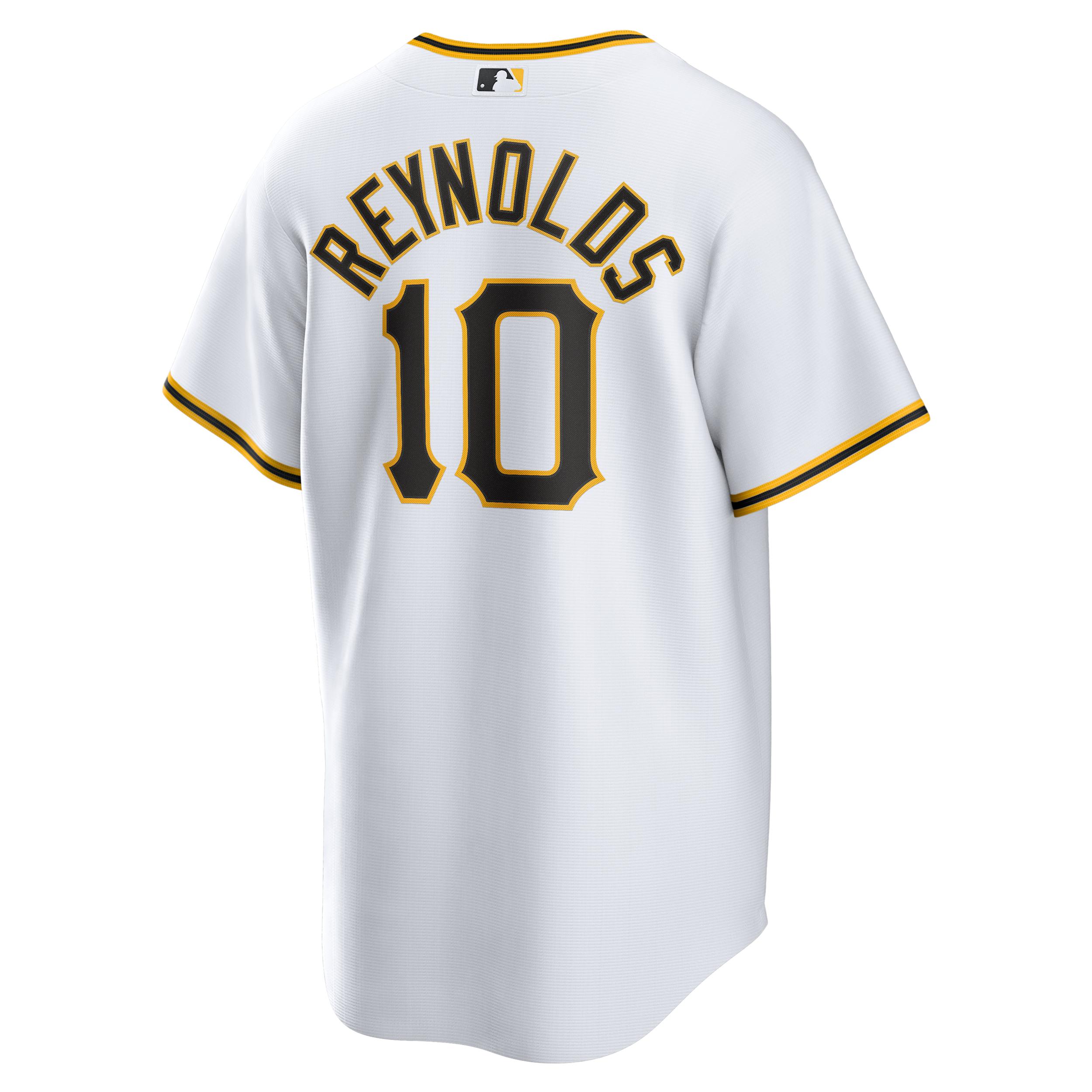 Bryan Reynolds Pittsburgh Pirates Nike Mens MLB Replica Jersey | T770PTW1PT7-R10 Product Image