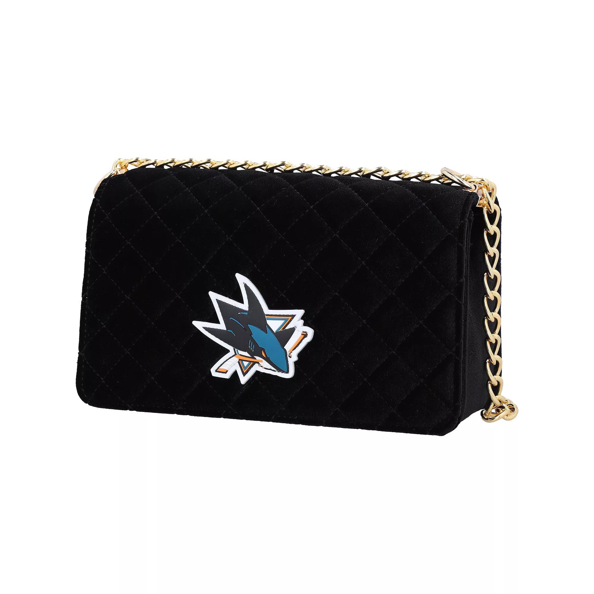 Women's Cuce San Jose Sharks Velvet Team Color Bag, Sks Team Product Image