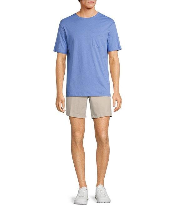 Roundtree & Yorke Short Sleeve Solid Pocket Crew T-Shirt Product Image