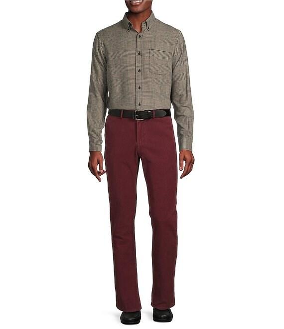 Cremieux Blue Label Chamonix Collection Glen Plaid Moleskin Long Sleeve Woven Shirt Product Image