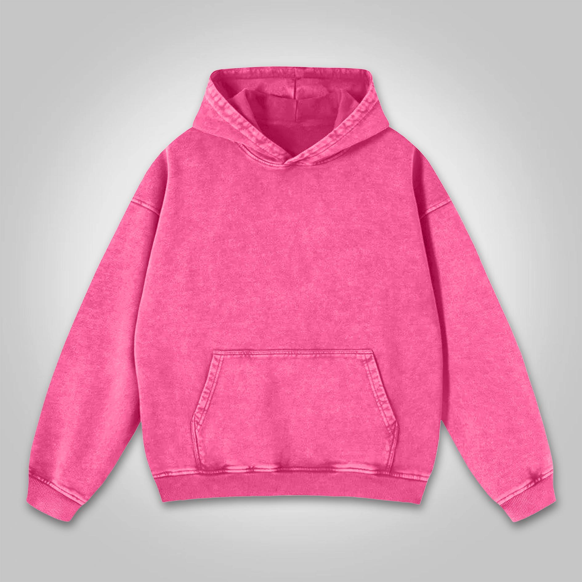 Sopula Vintage Essential Washed Pullover Hoodies Product Image