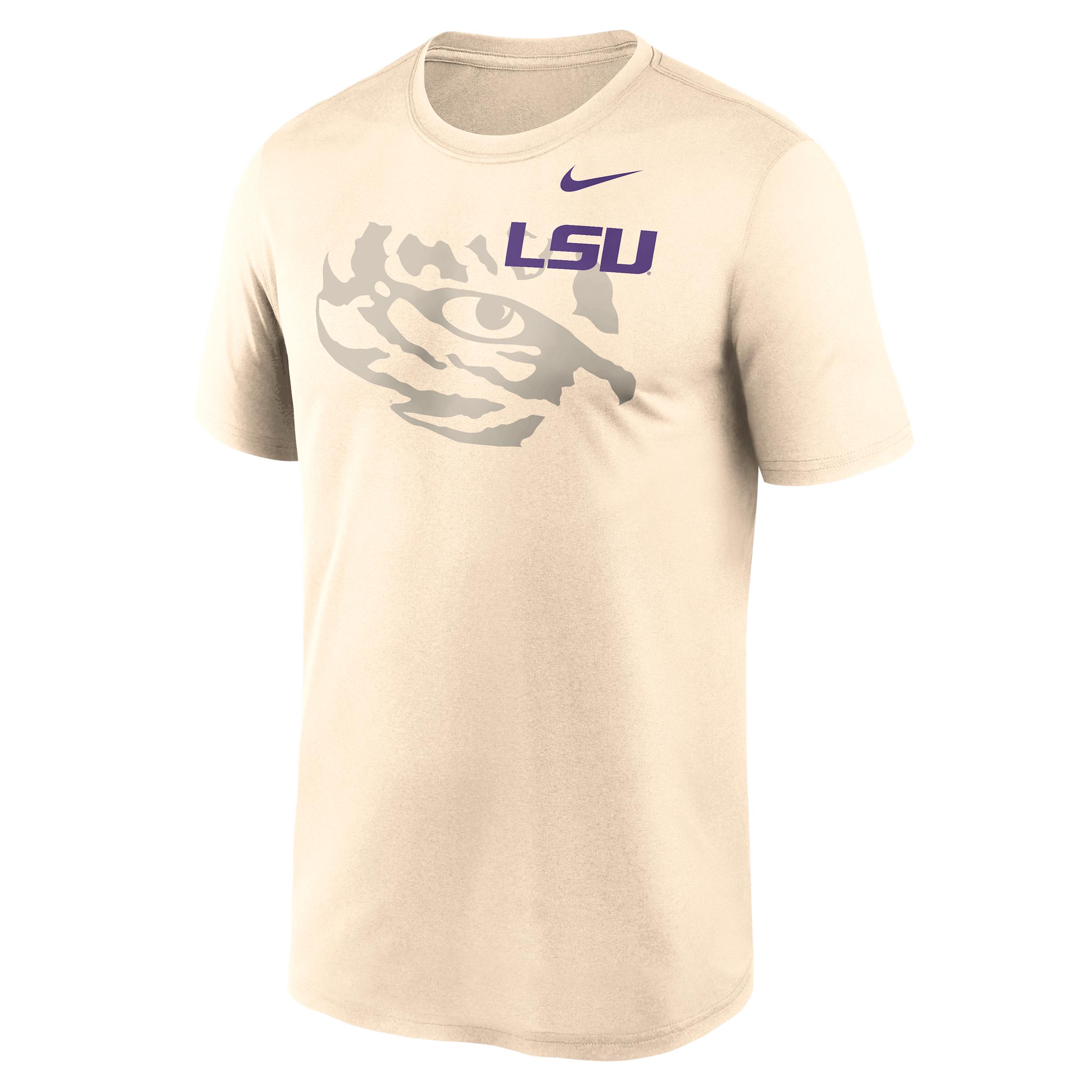 LSU Campus Legend Shadow Logo Nike Mens Dri-FIT College T-Shirt | NKGK15ALSN-UWS Product Image