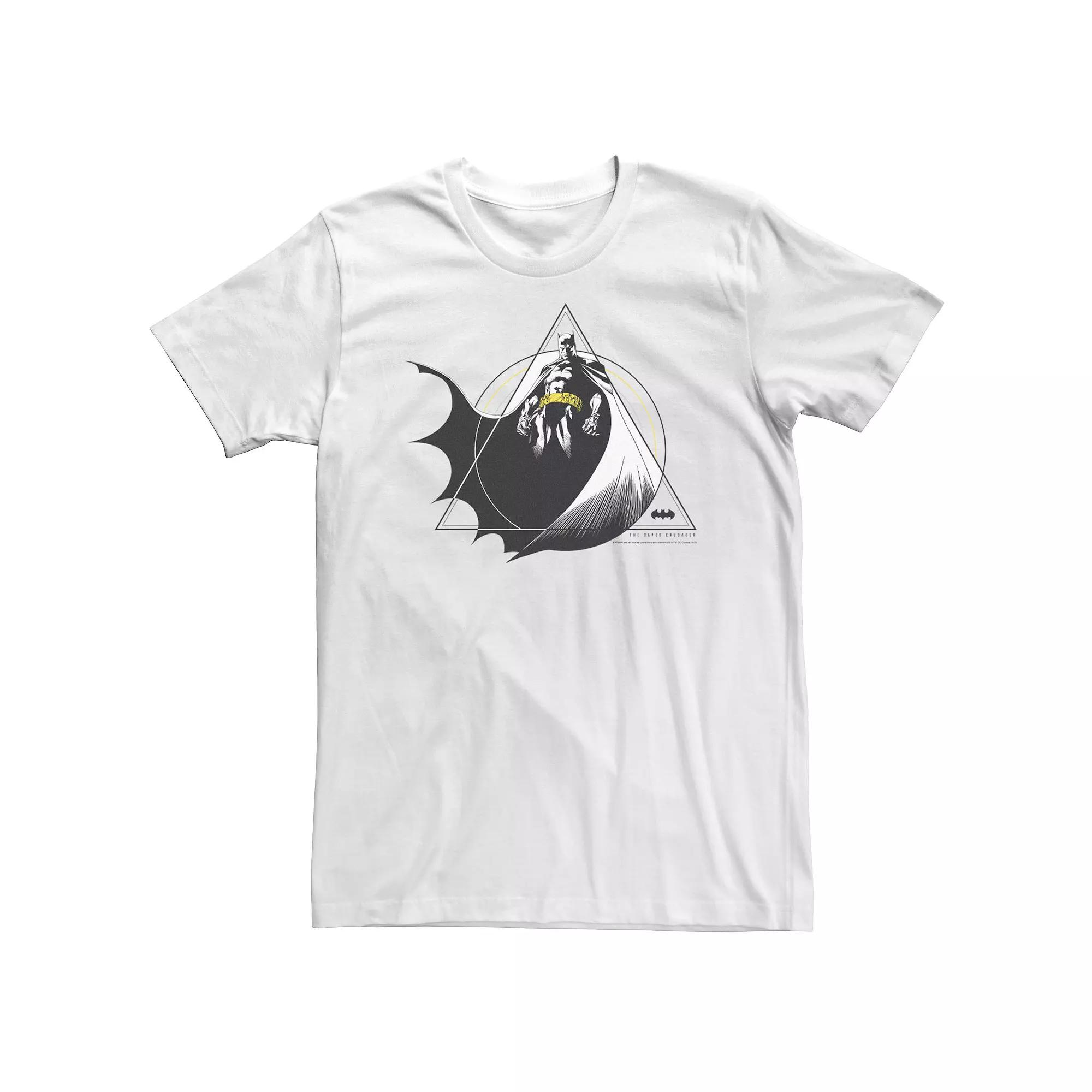 Big & Tall DC Comics Batman Geometric Poster Tee, Men's,  Product Image