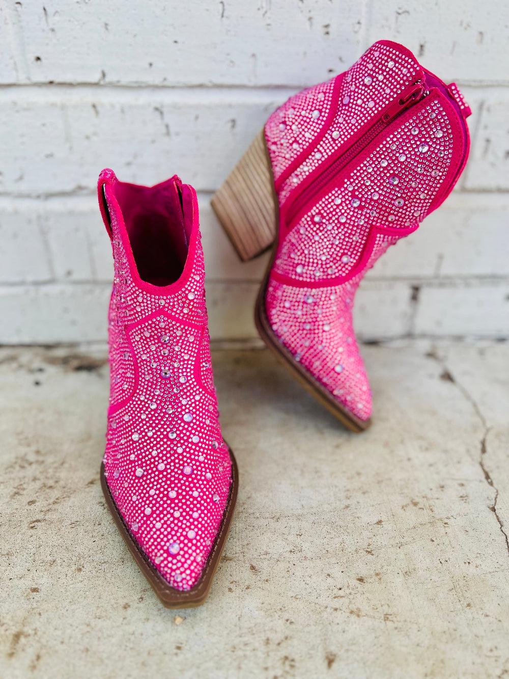 Leg Up Pink Booties* Product Image