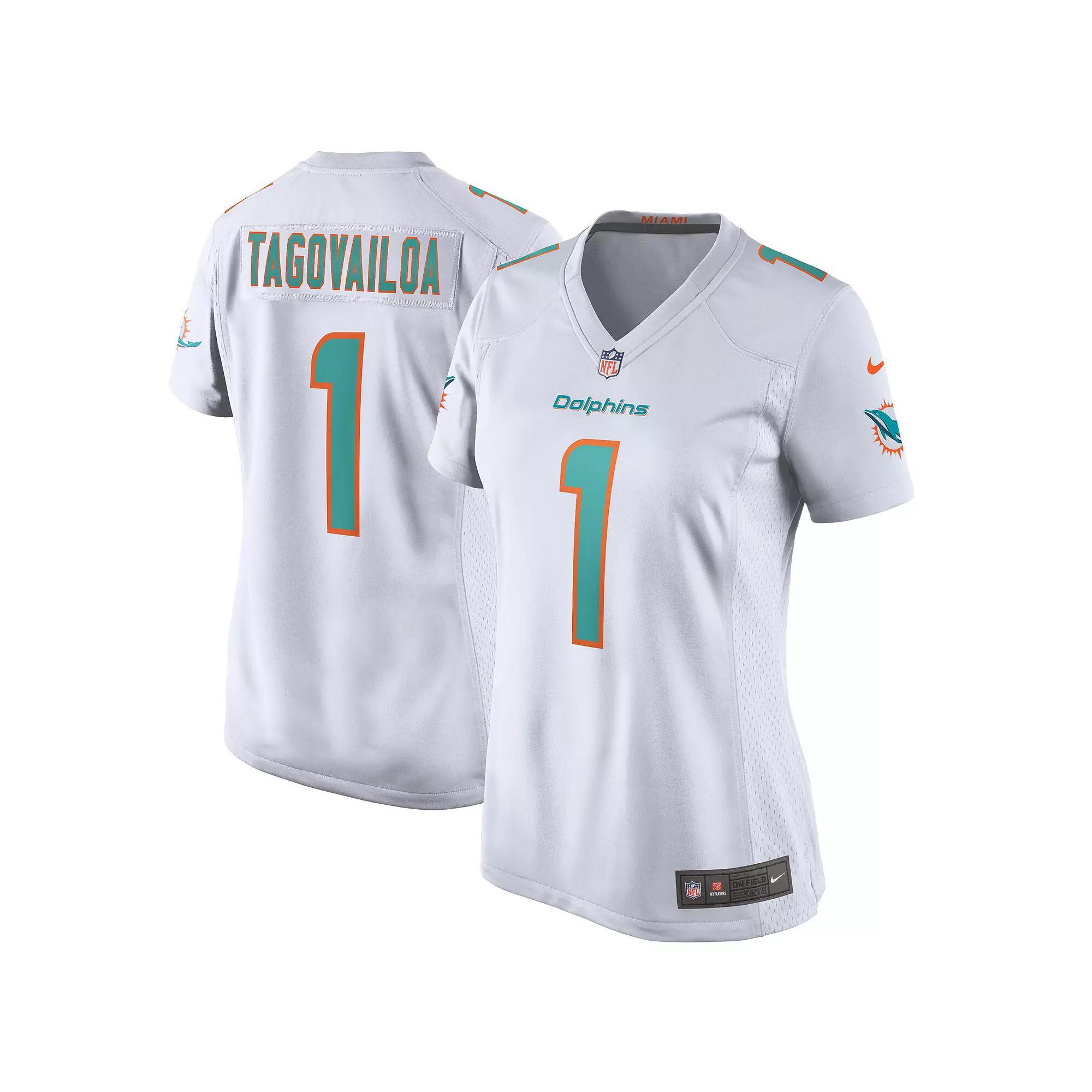 Women's Nike Tua Tagovailoa White Miami Dolphins Game Jersey,  Product Image