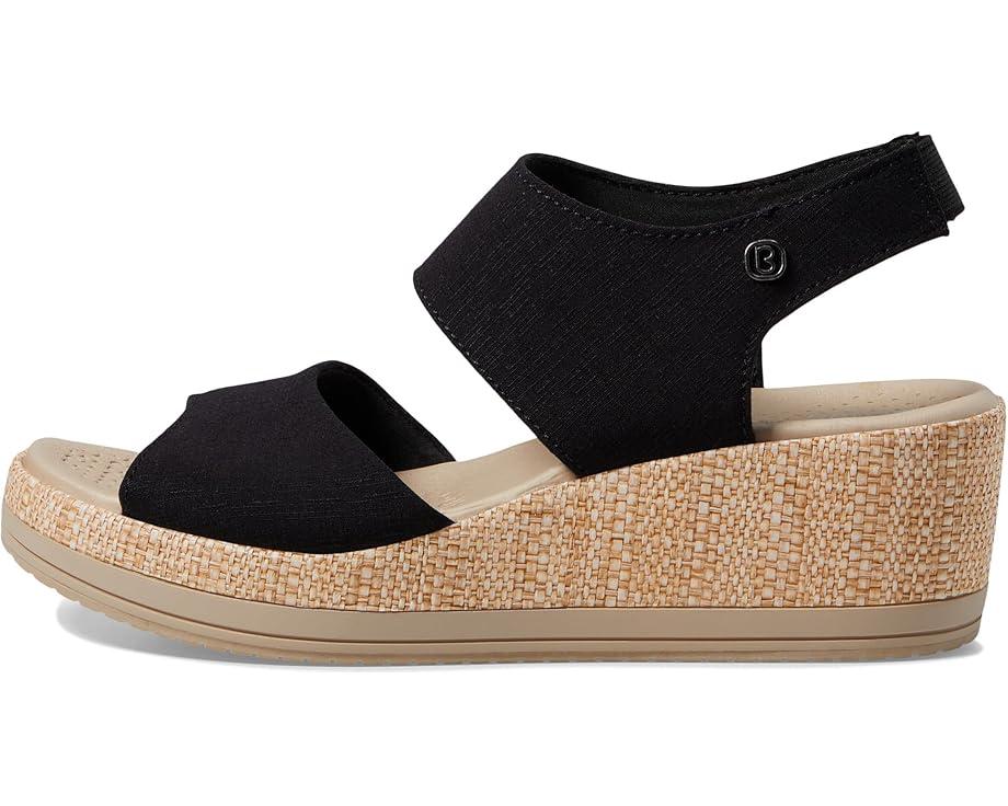 Women's Bzees Reveal Ankle Strap Wedge Sandals Product Image