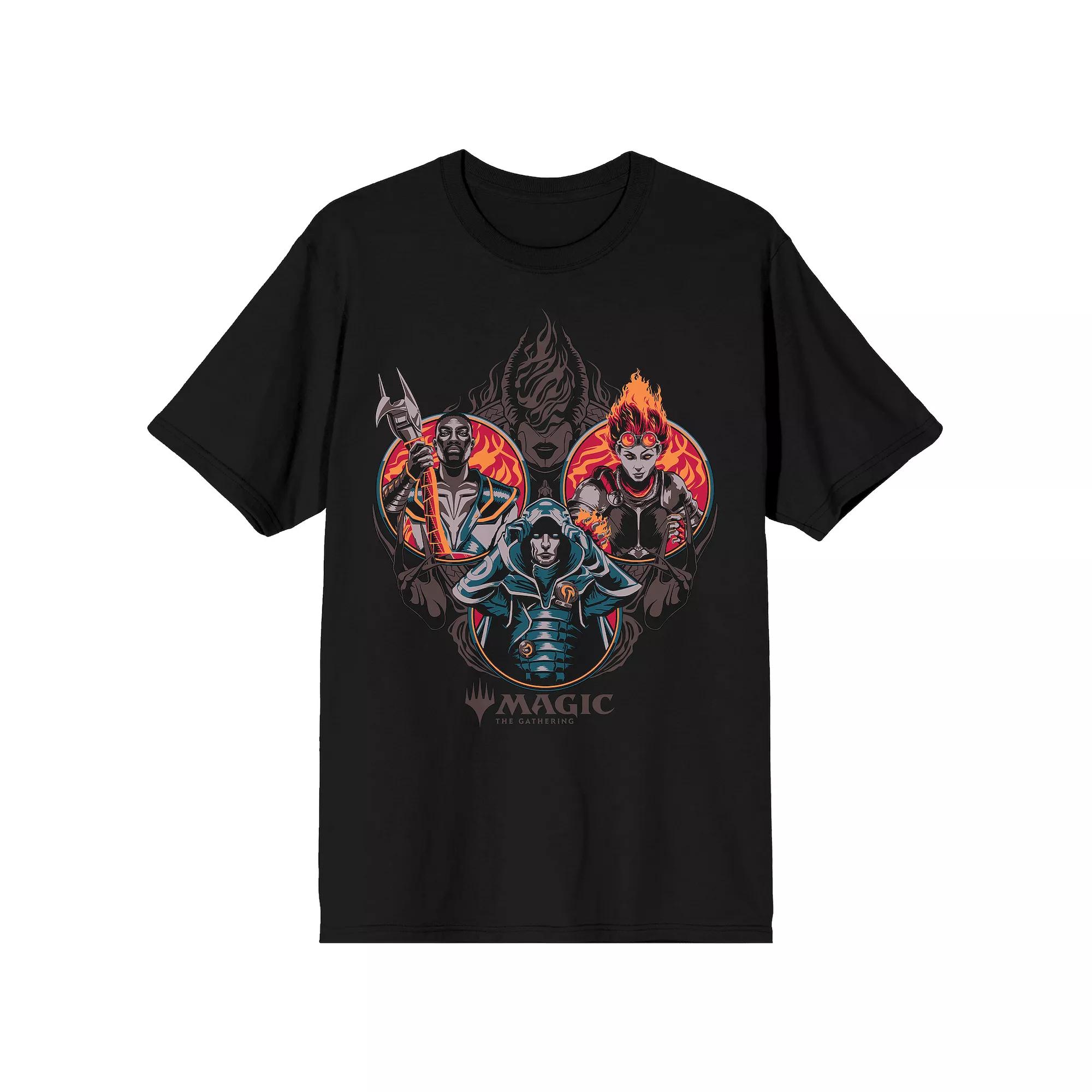Men's MTG Planeswalker Tee, Size: Small, Black Product Image