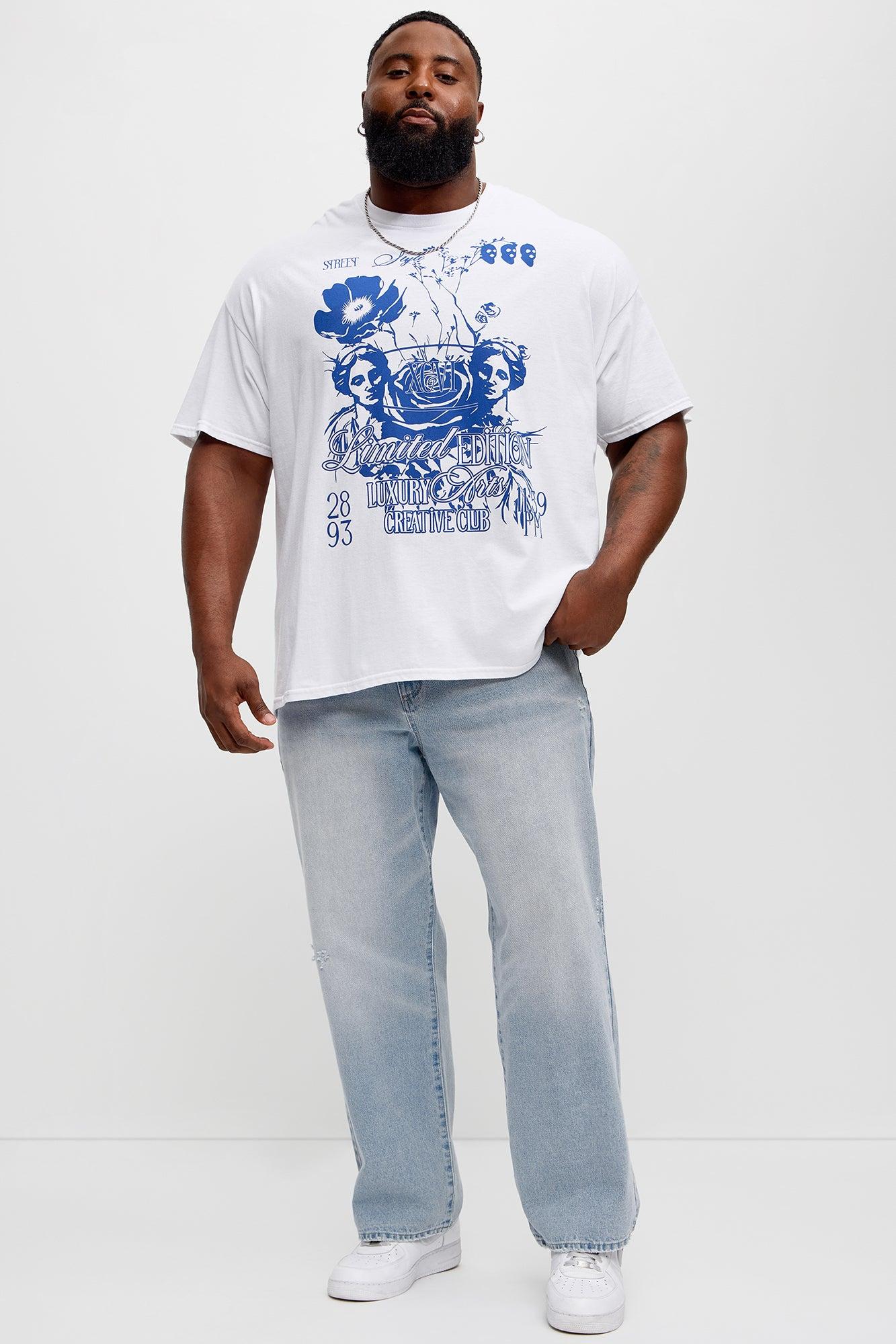 Limited Edition Lux Short Sleeve Tee - White Product Image