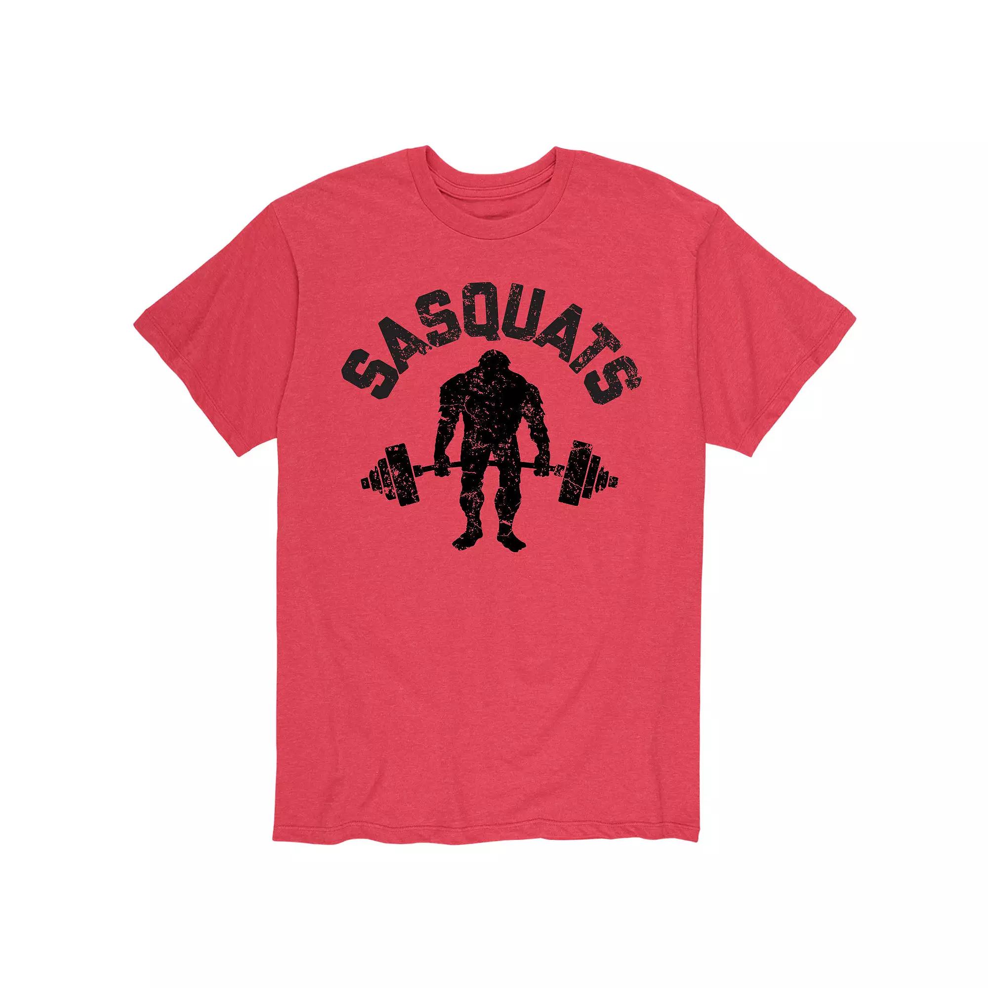 Men's Sasquats Tee, Size: Large, Red Product Image