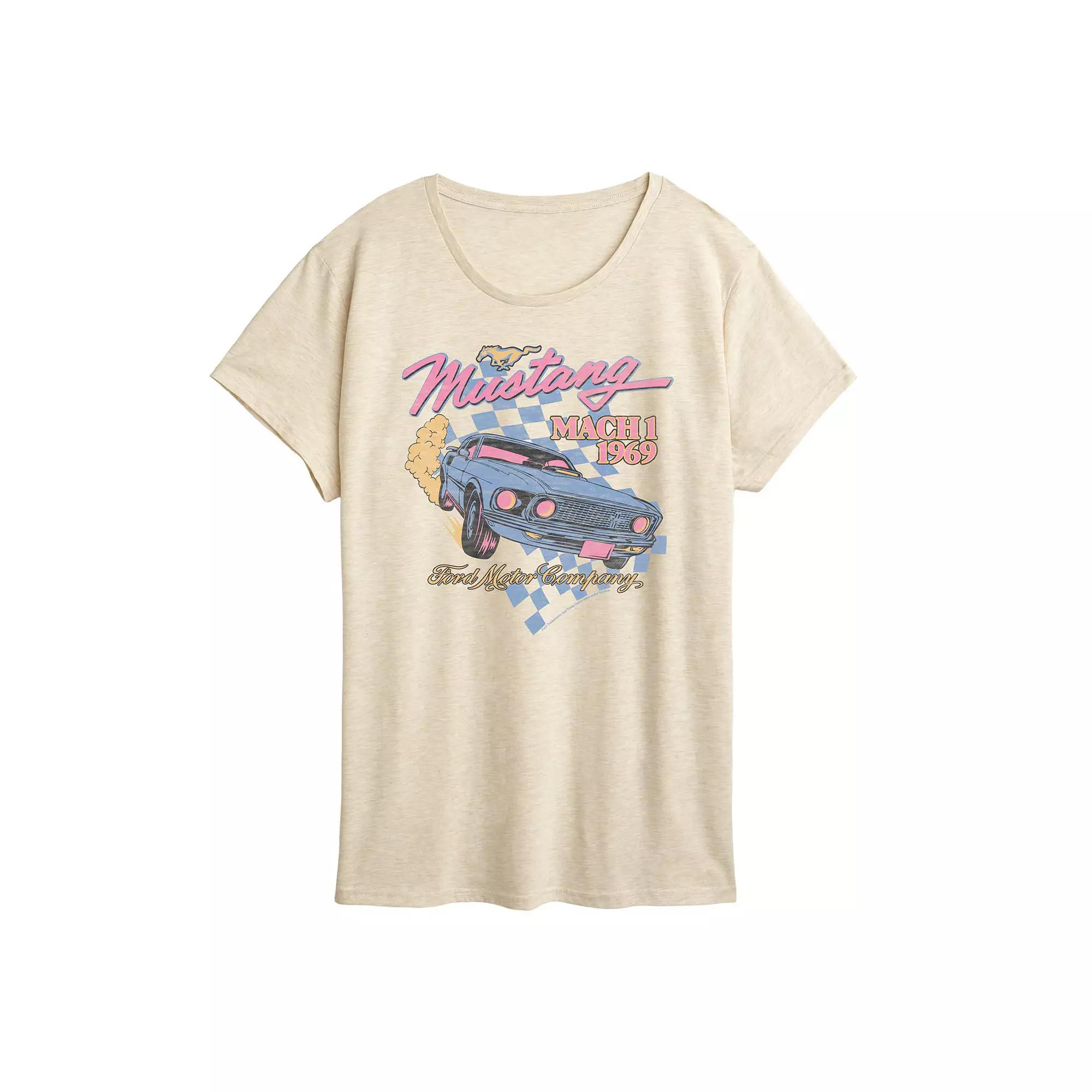 Women's Ford Mustang Mach 1 1969 Graphic Tee,  Product Image
