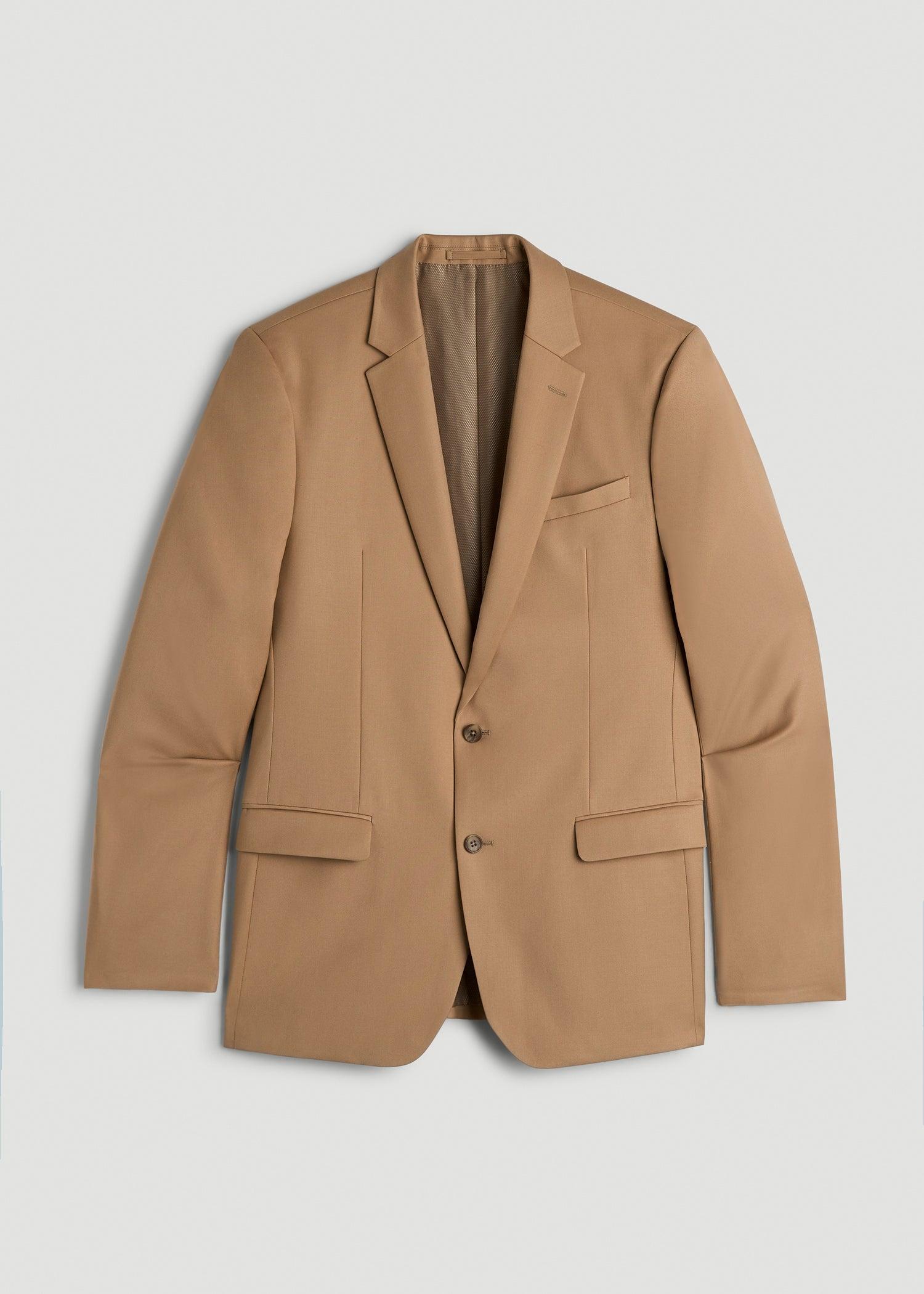 Suit Jacket for Tall Men in Tannin Male Product Image
