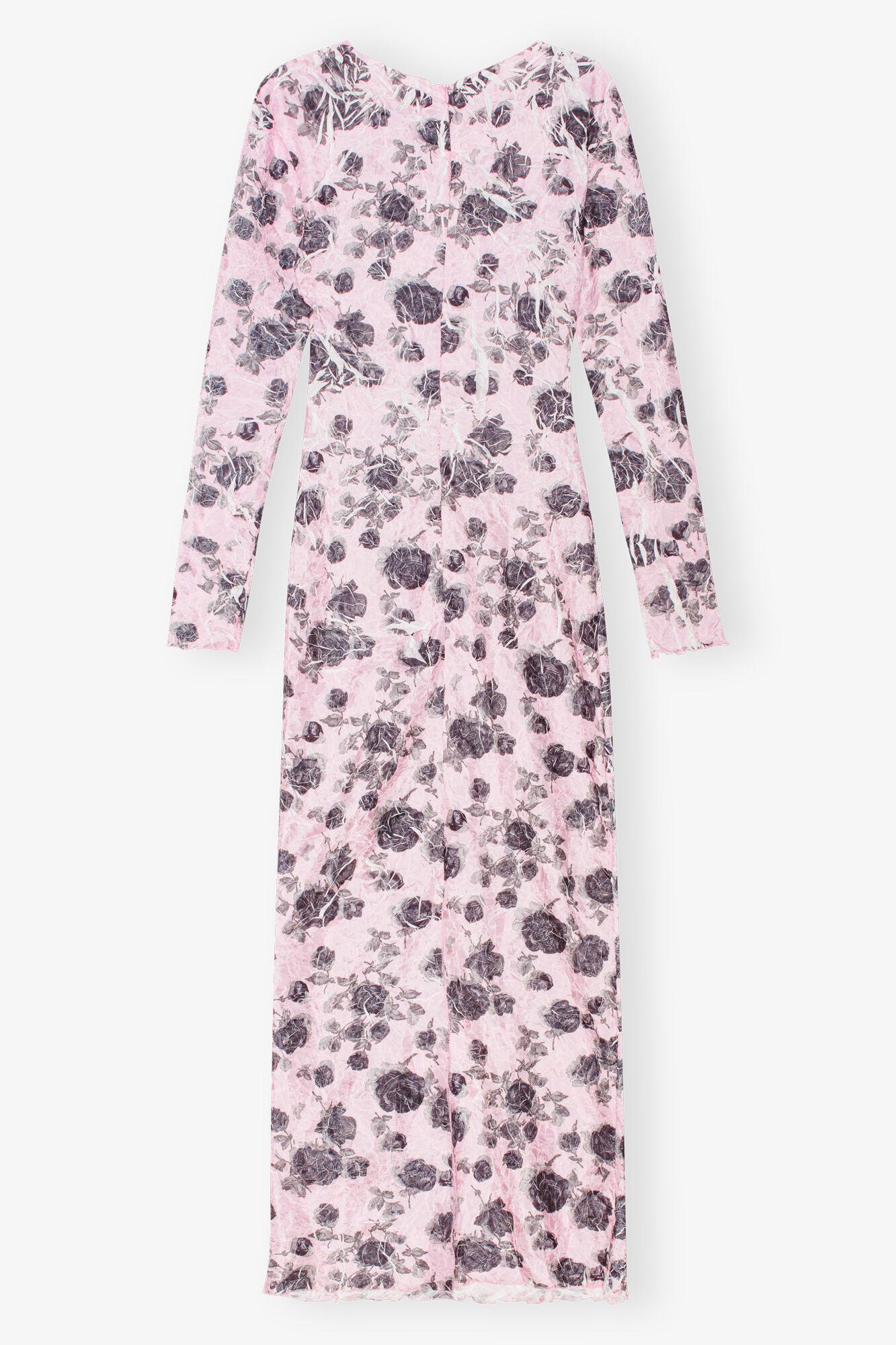 Pink Floral Printed Dress Product Image