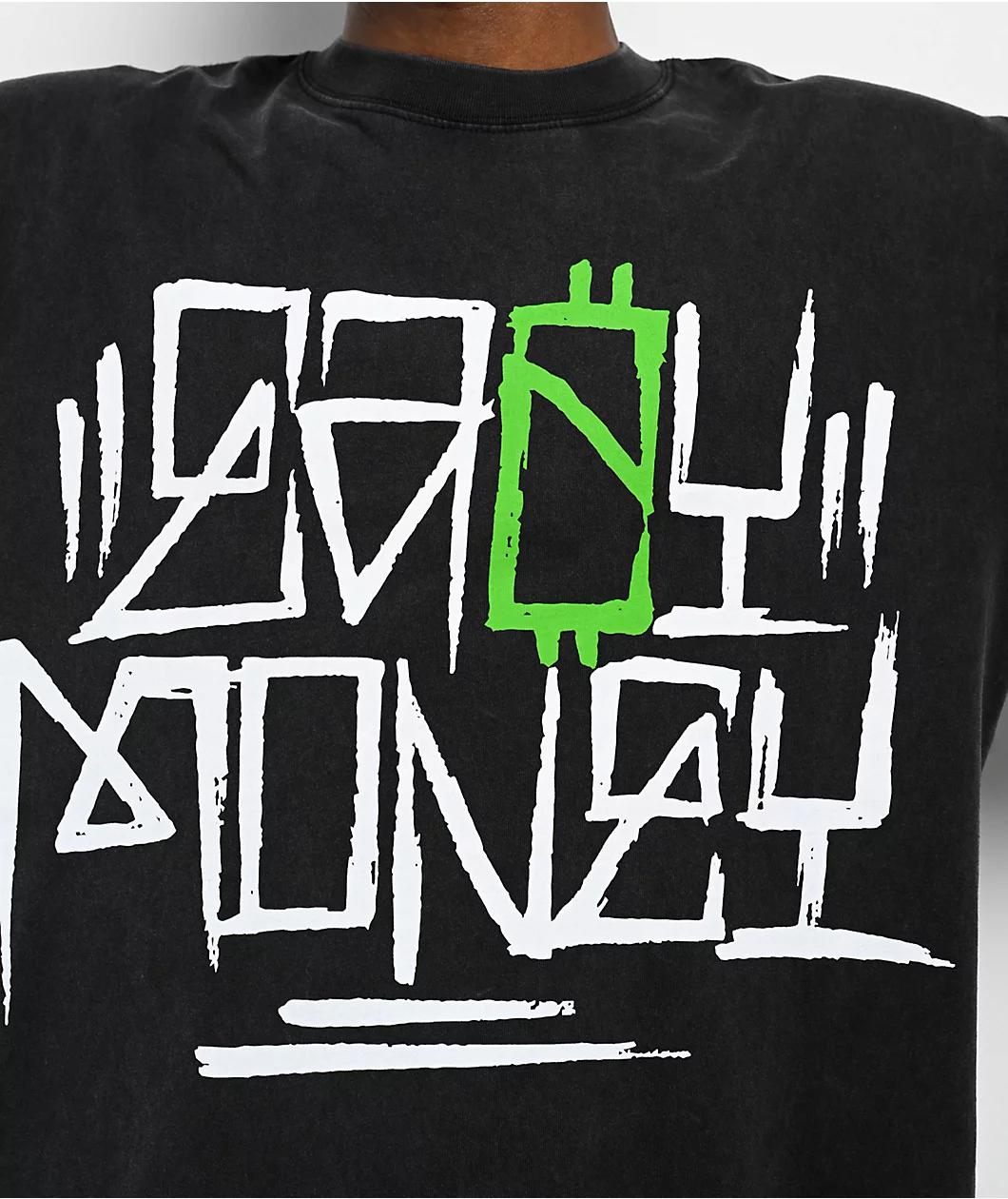 Strength Cartel Eazy Money Black T-Shirt Product Image