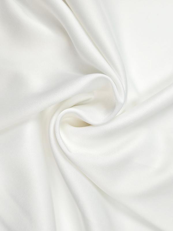 Flared Sleeves Long Sleeves Double Layered Elasticity Solid Color Tied V-Neck Blouses&Shirts Tops Product Image