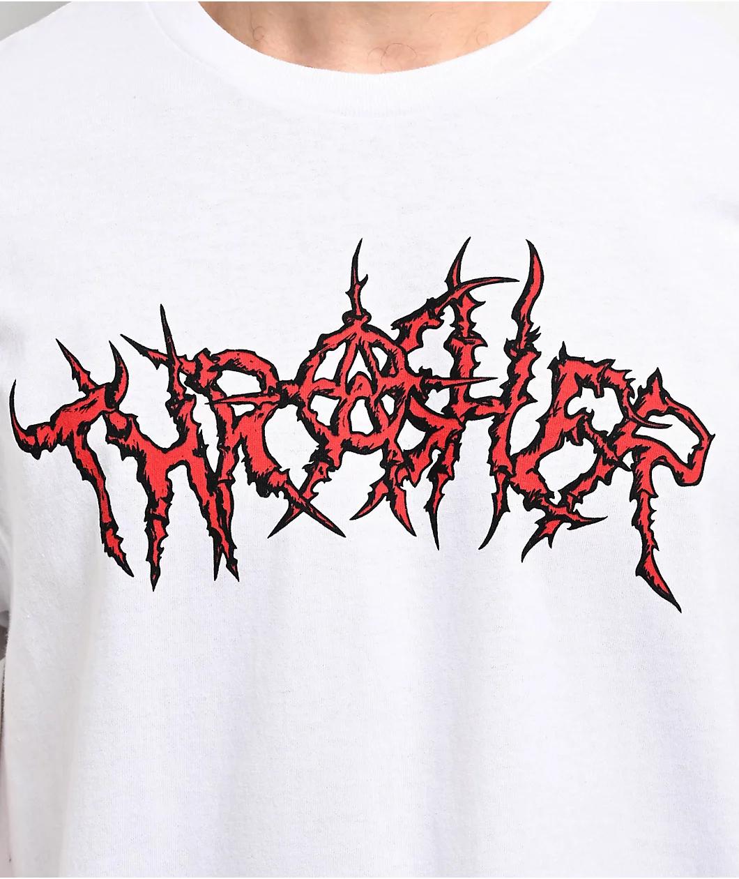 Thrasher Thorns White T Shirt Product Image