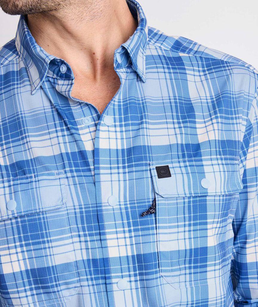 Lightweight Performance Harbor Plaid Shirt Product Image