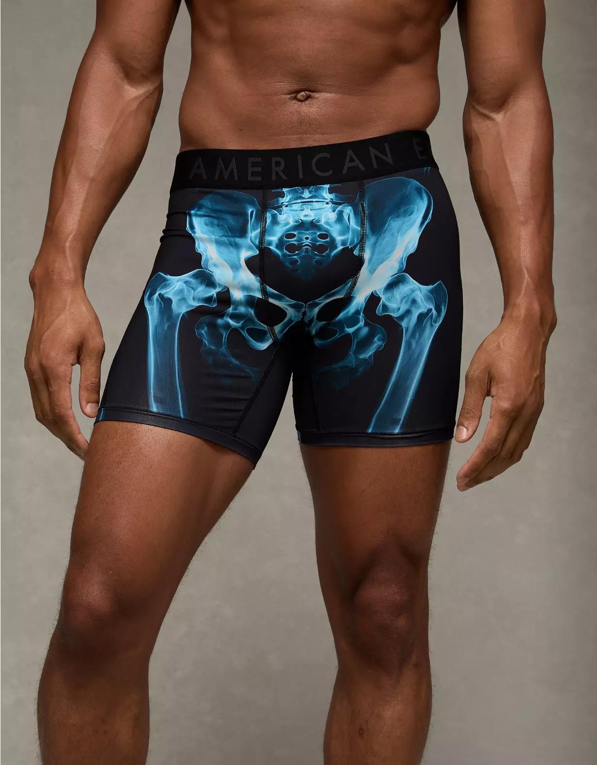 AEO Men's Skeleton X-Ray 6" Flex Boxer Brief Product Image