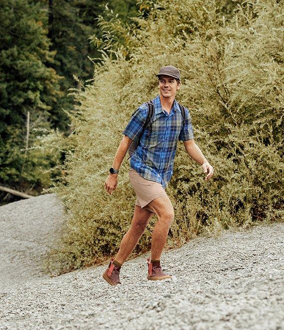 Marmot Air Exchange SolarShield Novelty Plaid Short Sleeve Woven Shirt Product Image