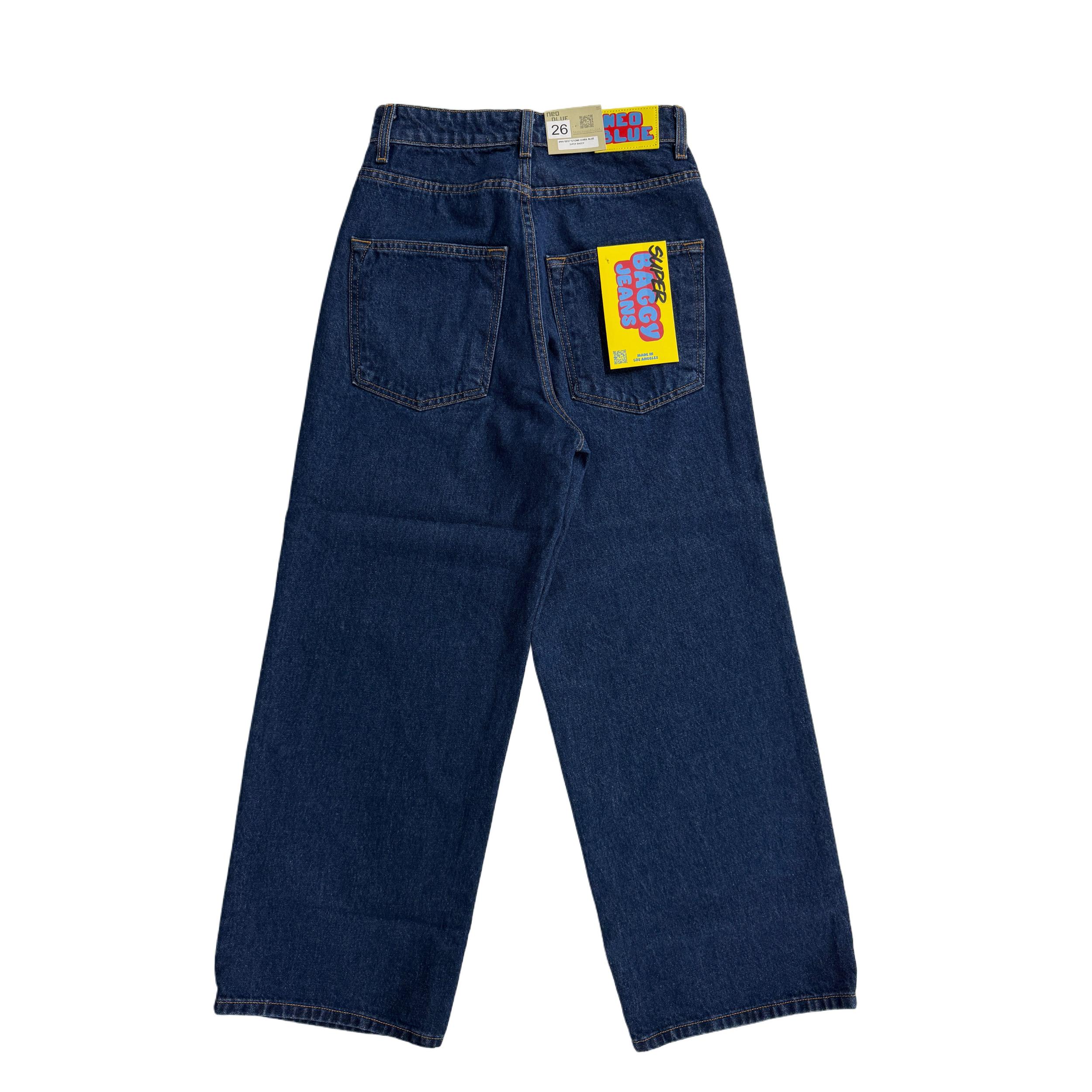 Neo Blue SUPER Baggy Jeans Male Product Image