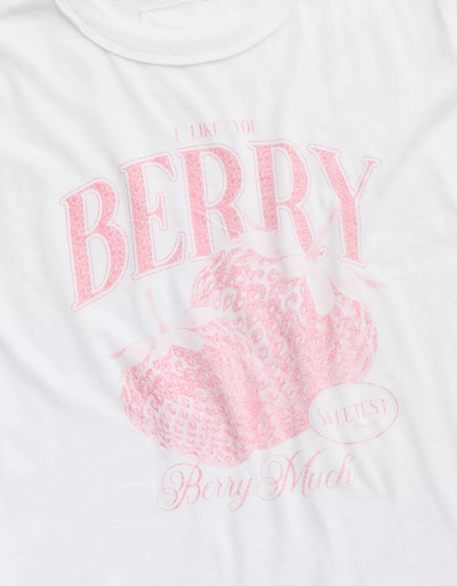 Aerie Oversized Crew Boyfriend T-Shirt Product Image