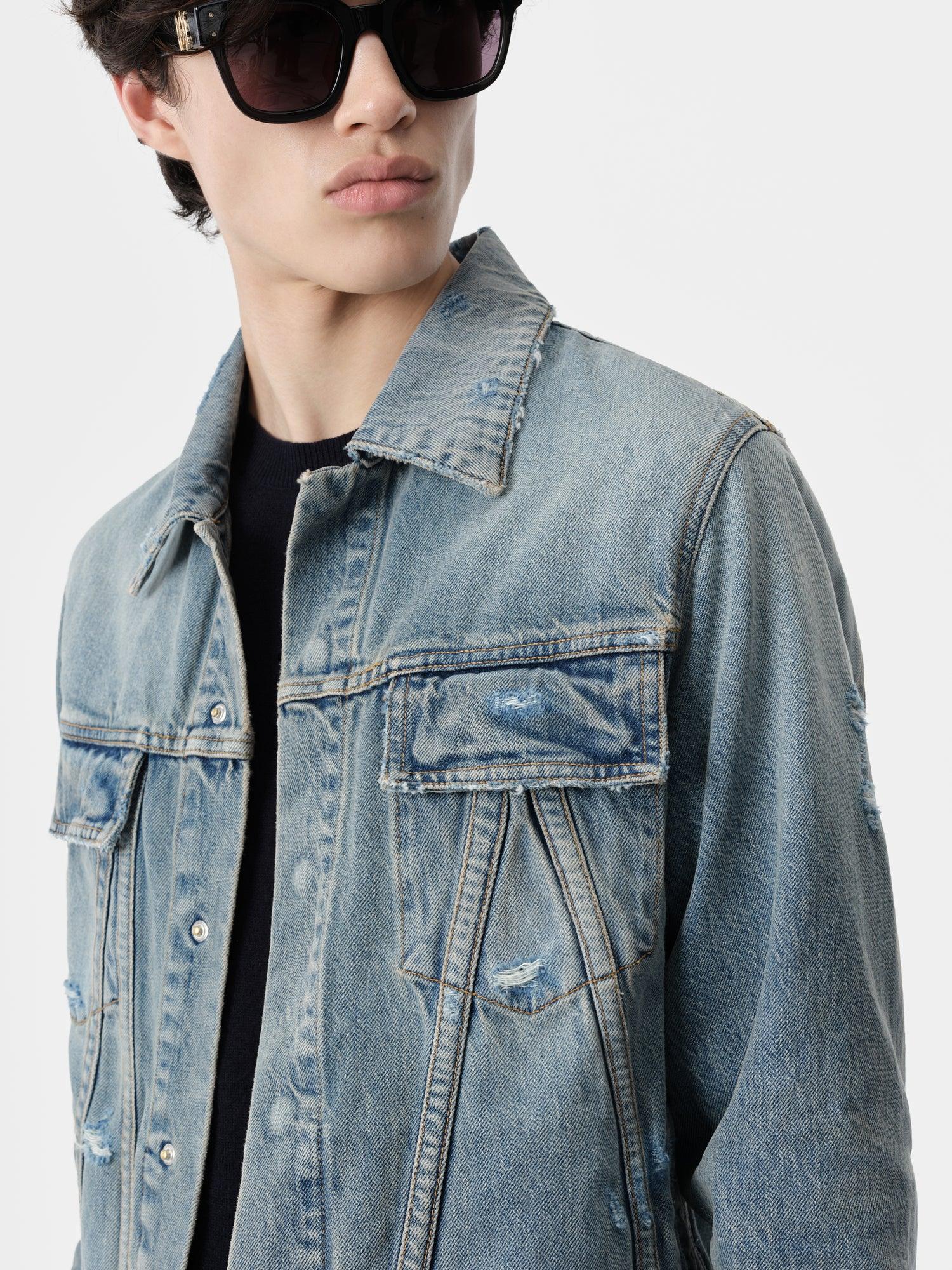 MA TRUCKER JACKET - Antique Indigo Product Image