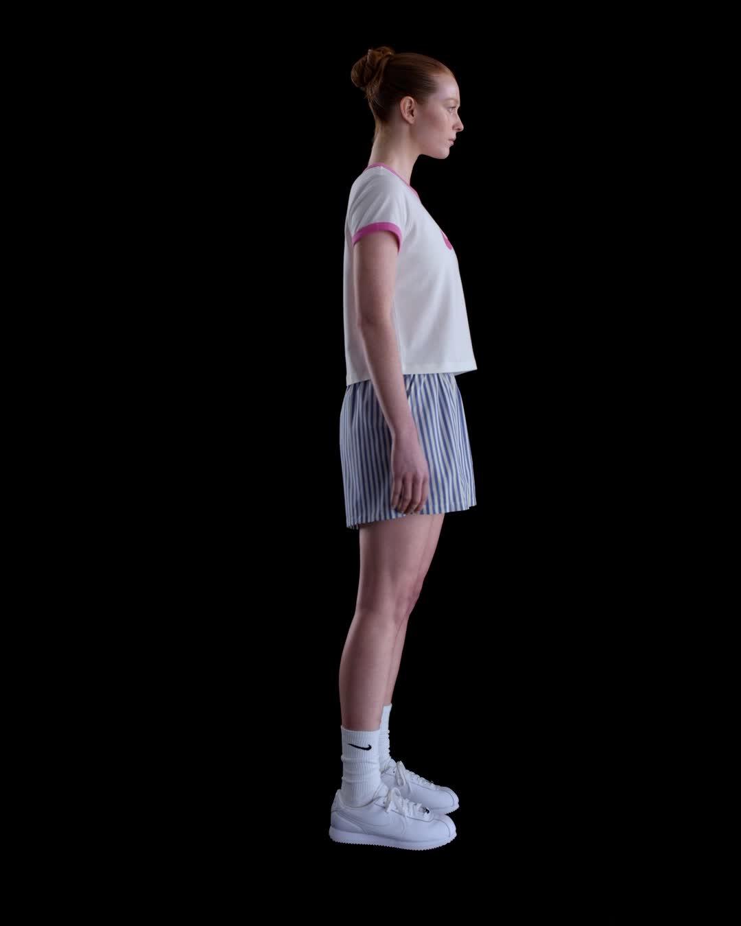 Womens Nike Sportswear Graphic Ringer T-Shirt | IF4072-101 Product Image