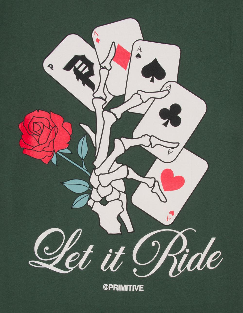 PRIMITIVE Double Mens Heavyweight Boxy Tee - FOREST Product Image