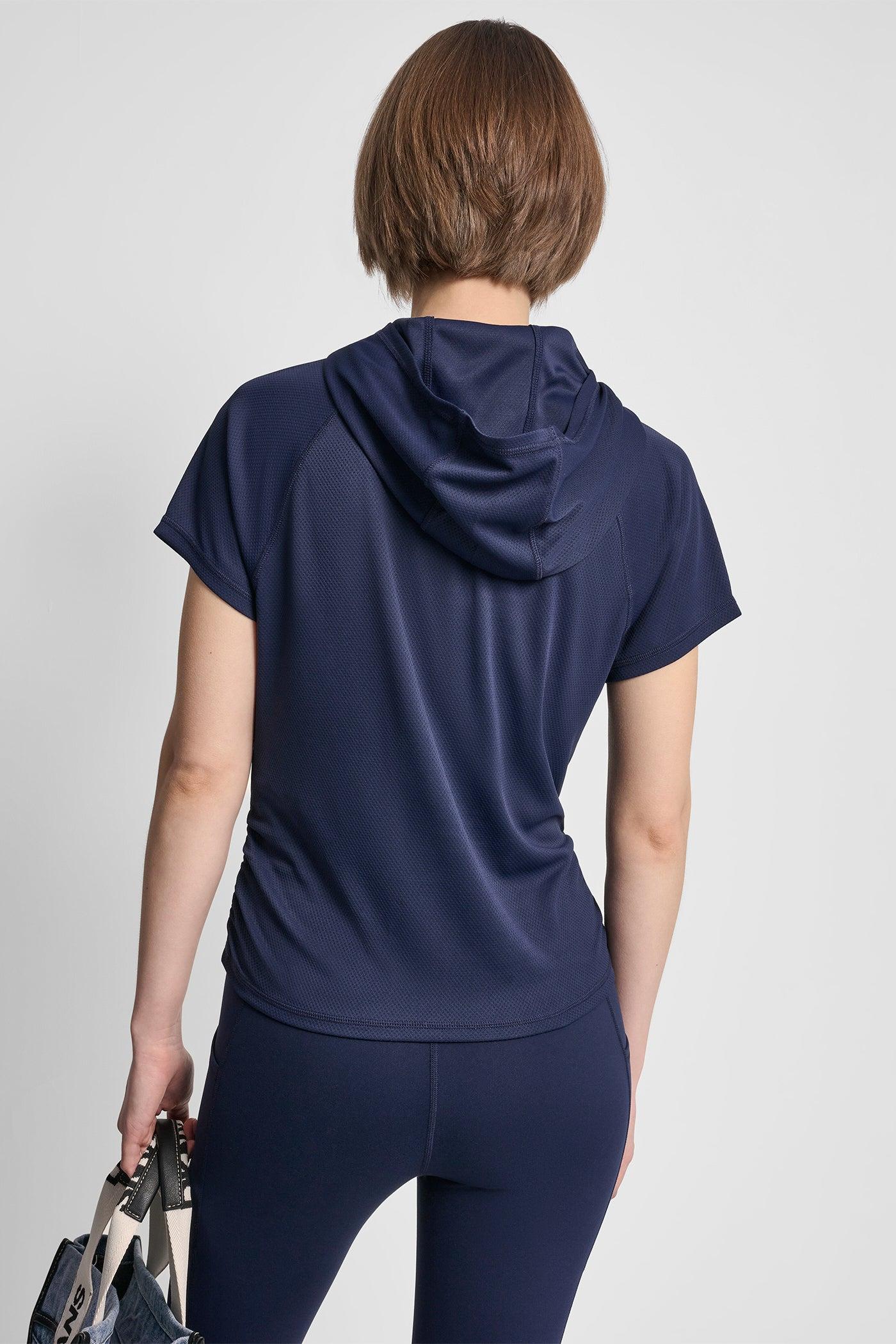 MESH HOODED LOGO TEE Product Image