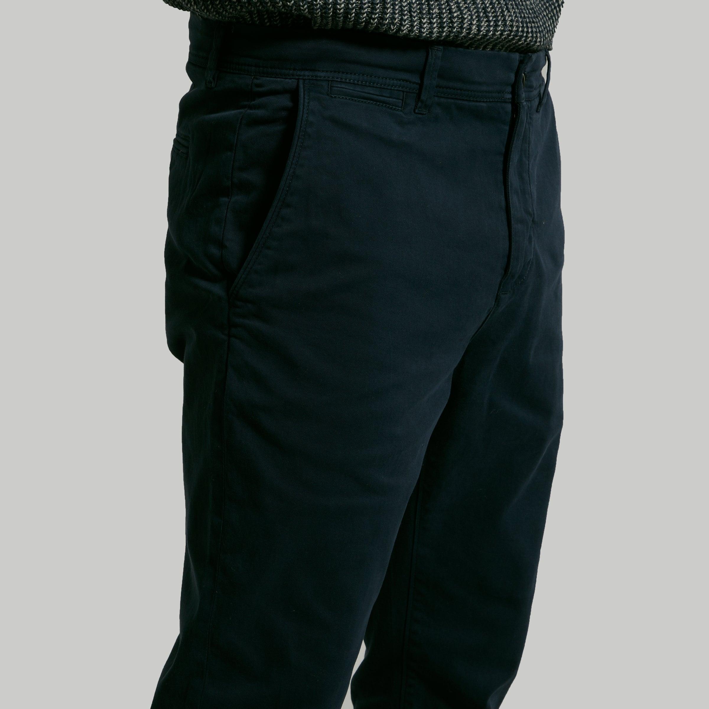 Precision Stretch Classic Fit Chino - Graphite Blue Product Image