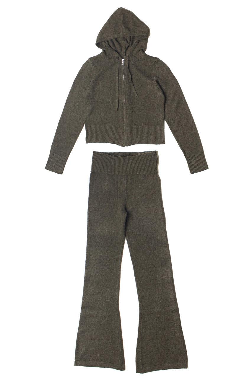 Soft Knit Zip Up Hoodie Product Image