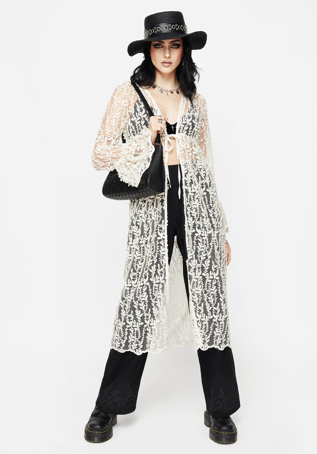 Evangeline Lace Kimono Product Image