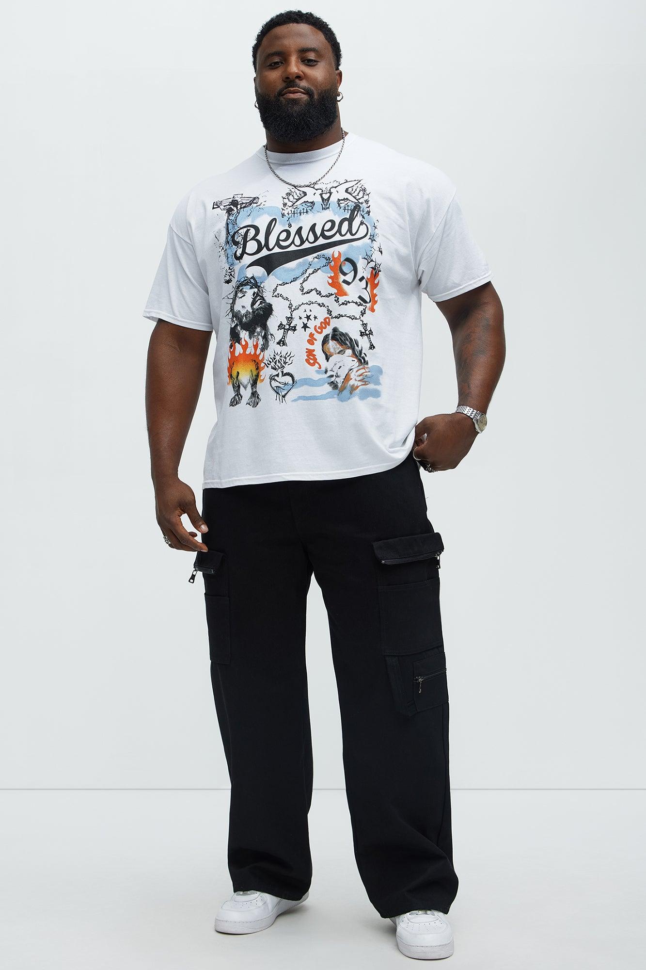 Blessed For Life Short Sleeve Tee - White Product Image