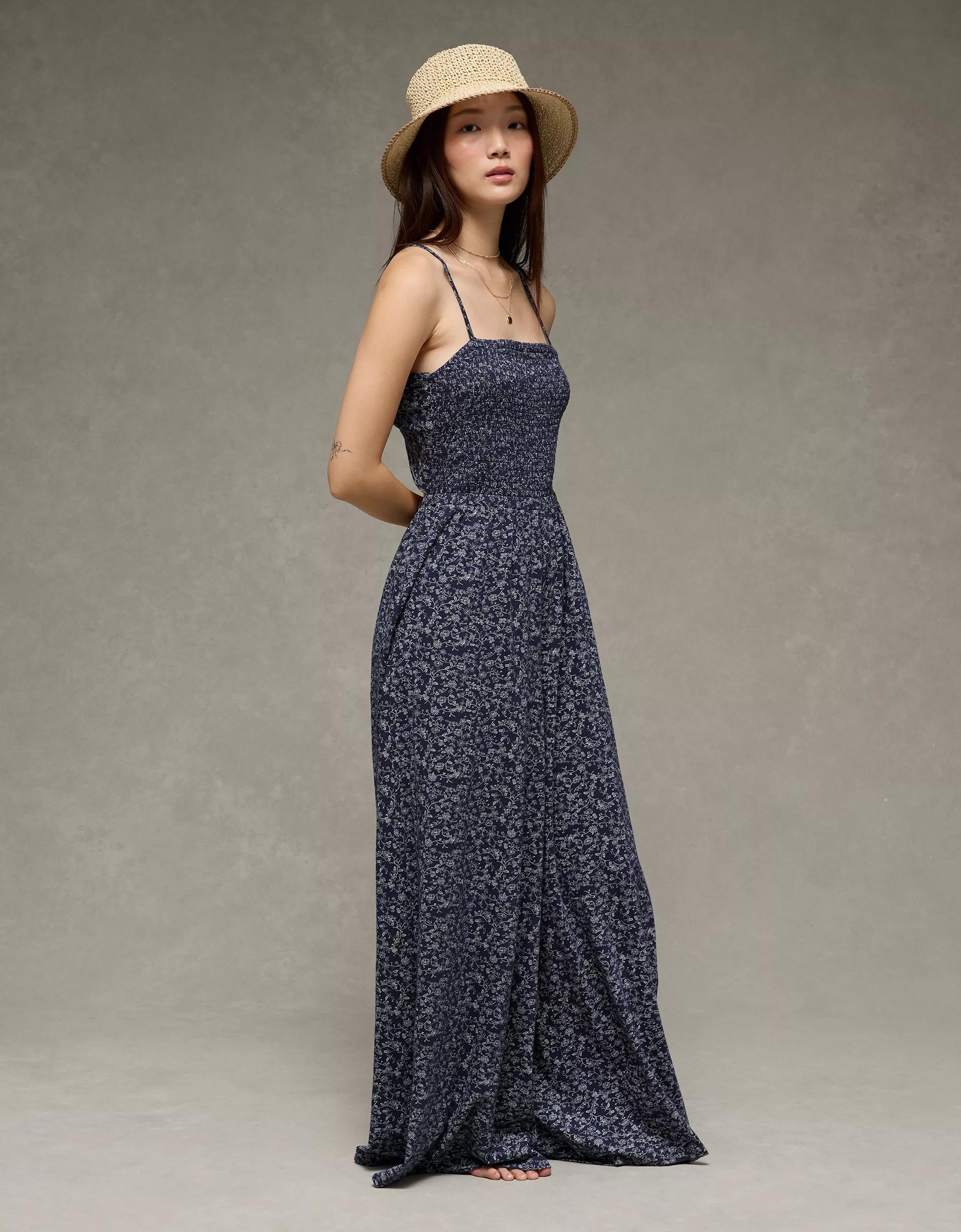 AE Sunchaser Knit Babydoll Jumpsuit Women's Product Image