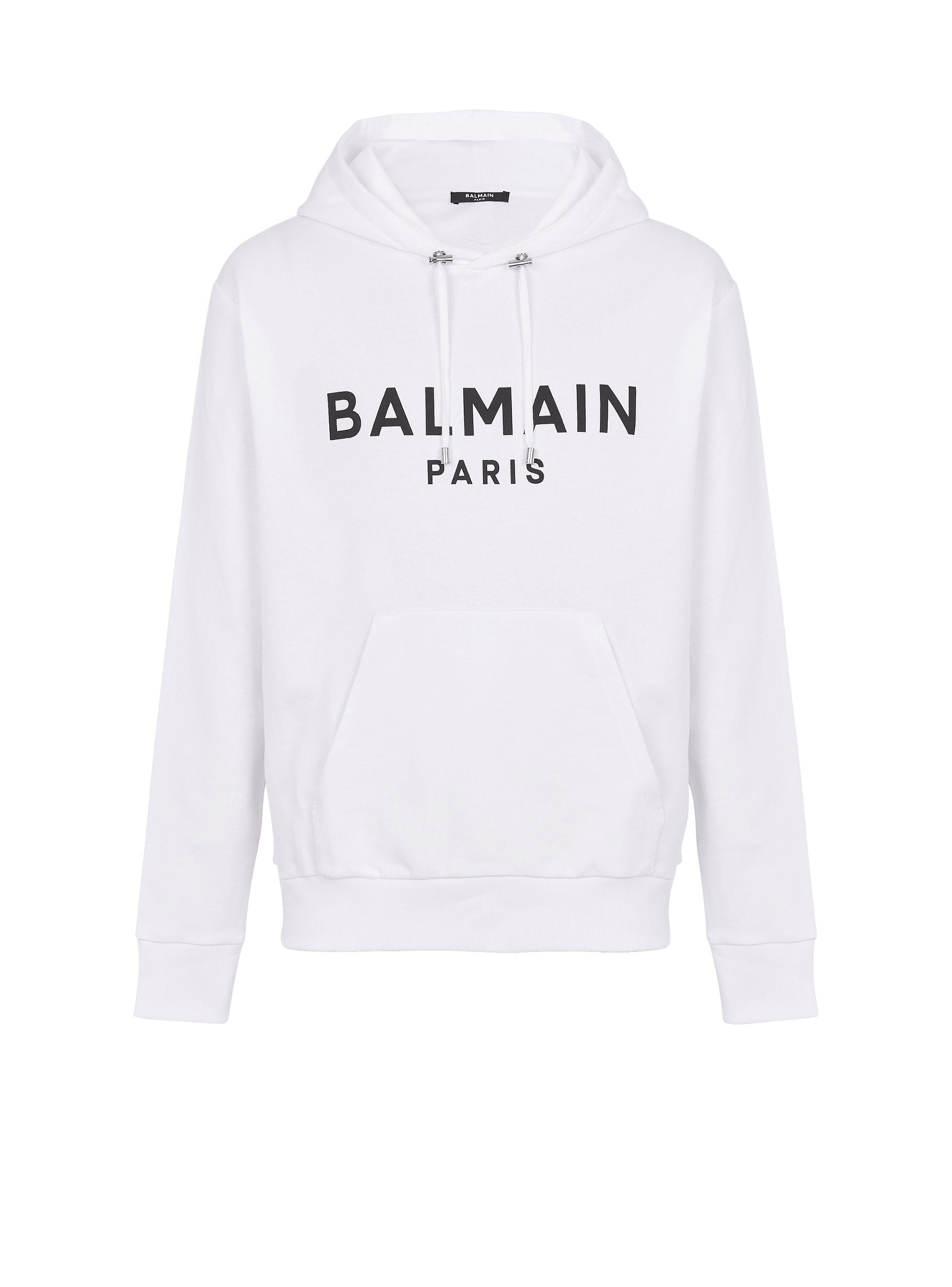 Printed Balmain Paris hoodie Product Image