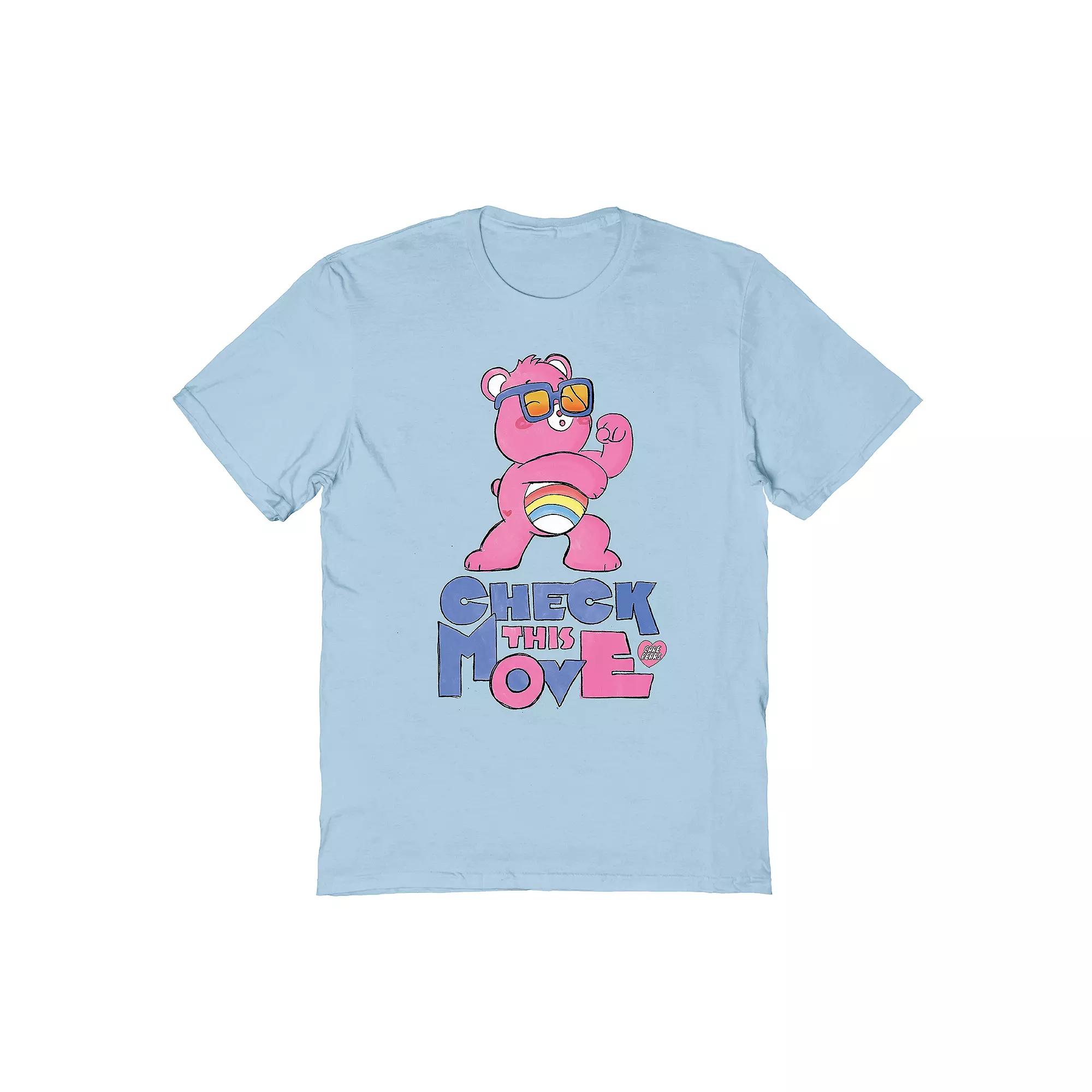 Men's Care Bear T-Shirt, Size: Medium, Light Blue Product Image
