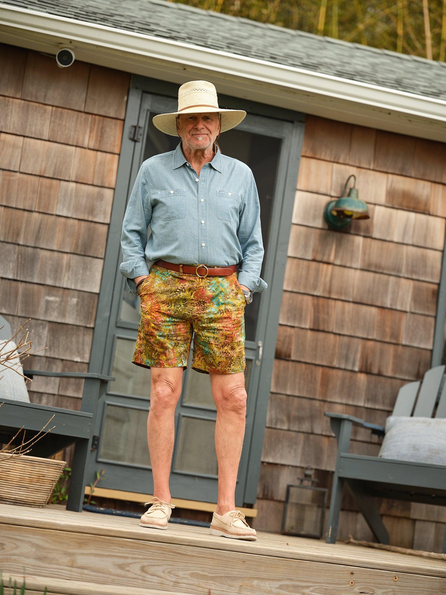 Batik Short in Leaf Product Image