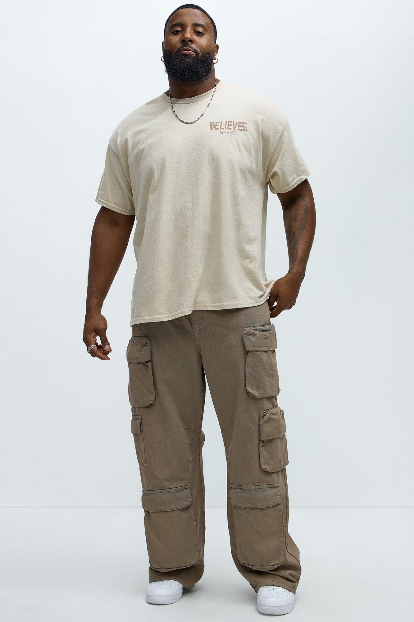 Believer Short Sleeve Tee - Tan Product Image