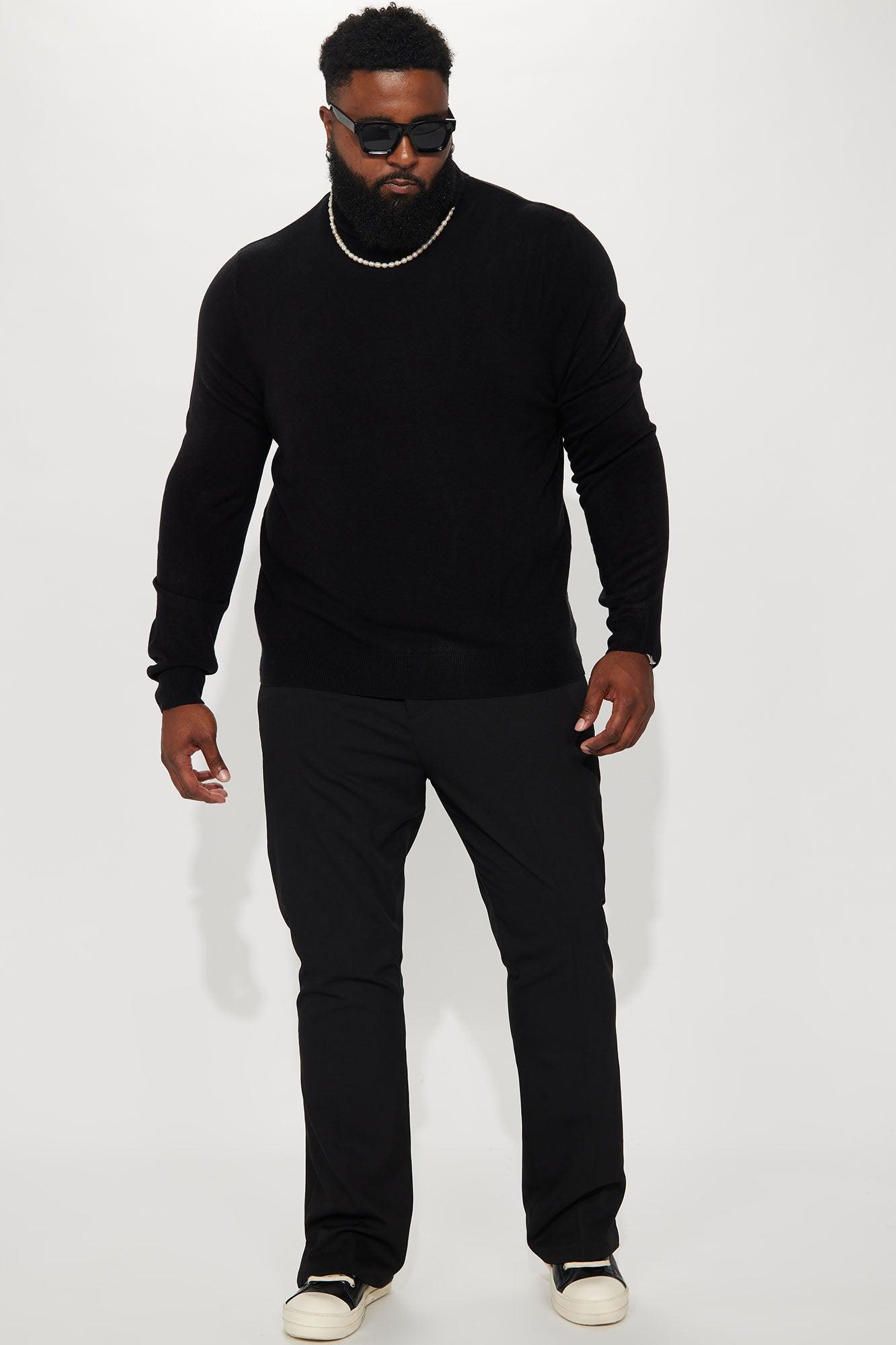 DeAngelo Turtleneck Sweater - Black Male Product Image