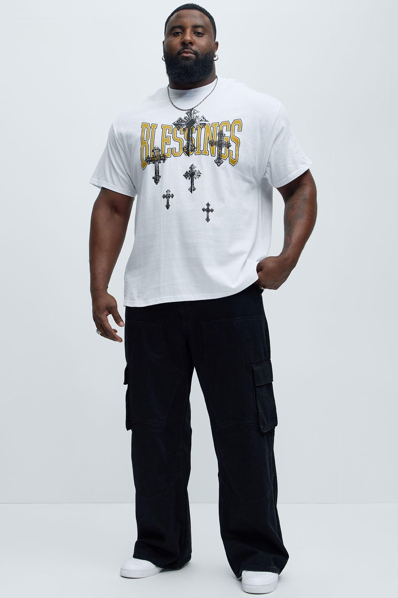 Blessings On Blessings Short Sleeve Tee - White Product Image