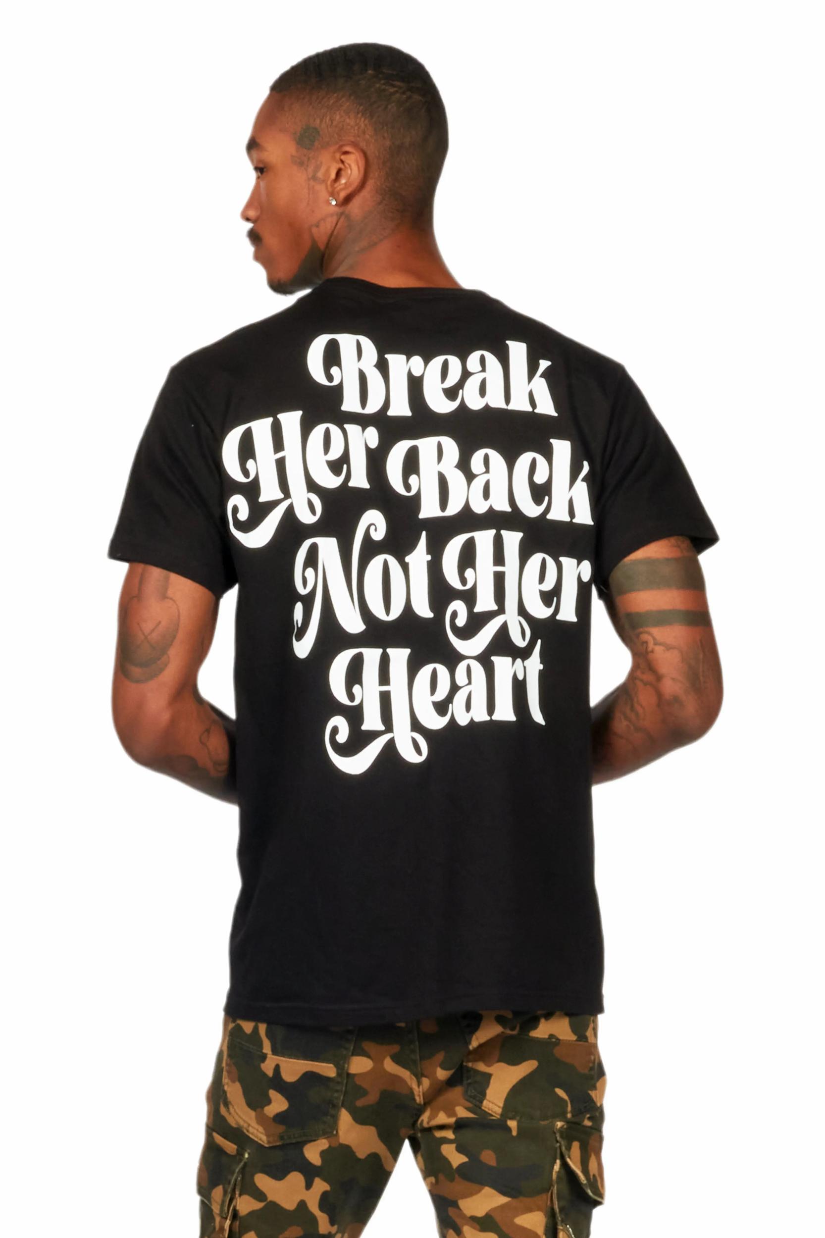 Diamo Black/White Graphic T-Shirt Male Product Image