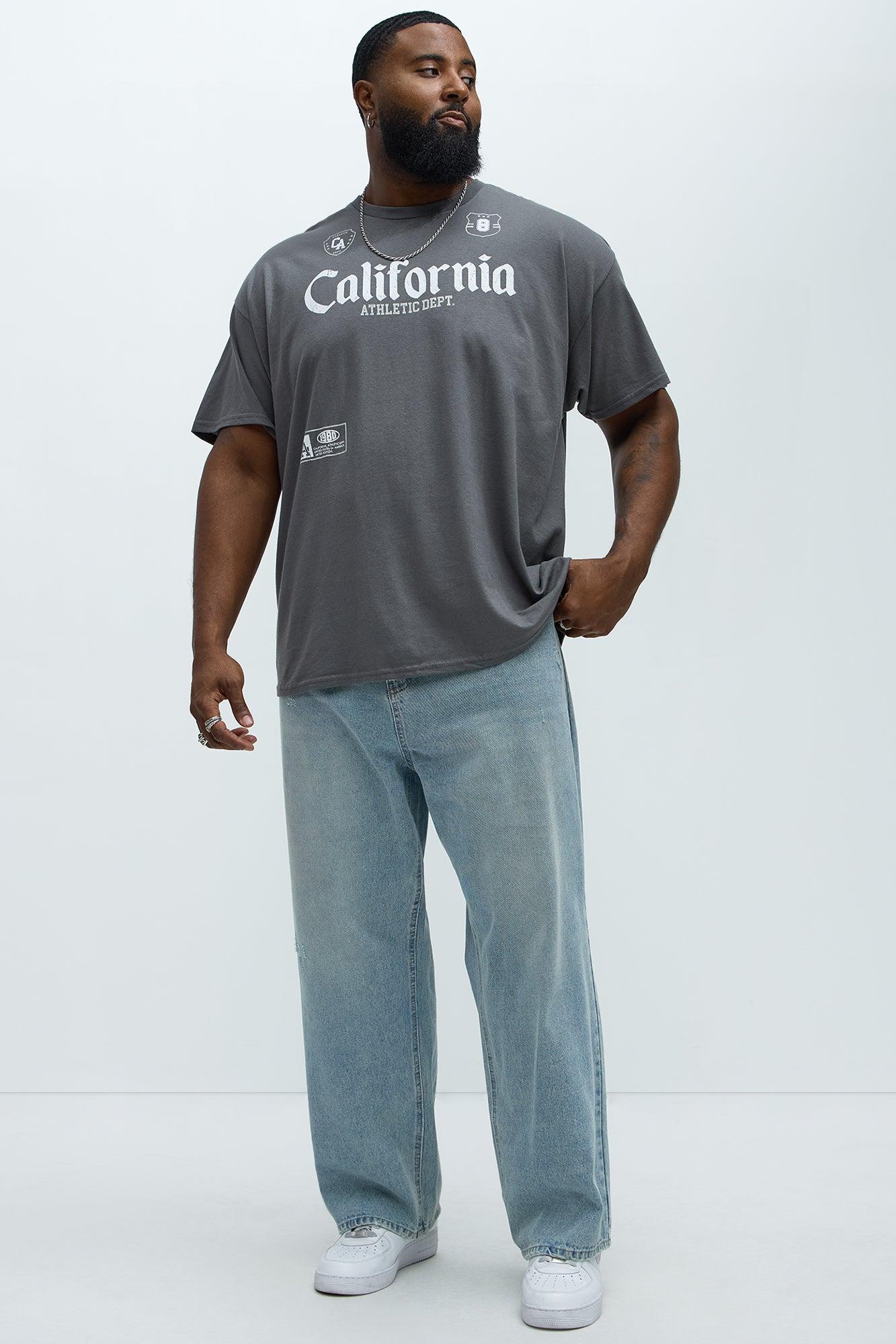 Cali Athletic Dept. Short Sleeve Tee - Charcoal Product Image