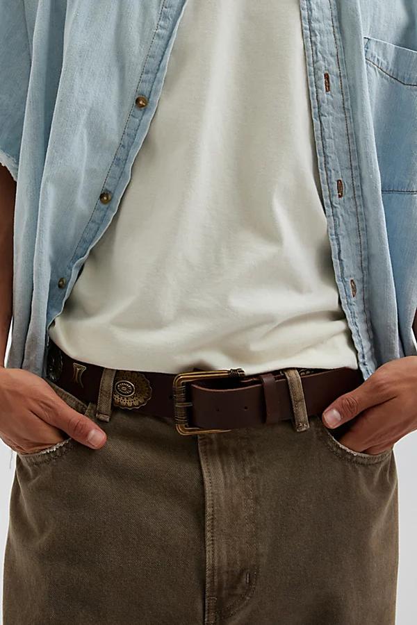 Embellished Western Belt Mens at Urban Outfitters Product Image