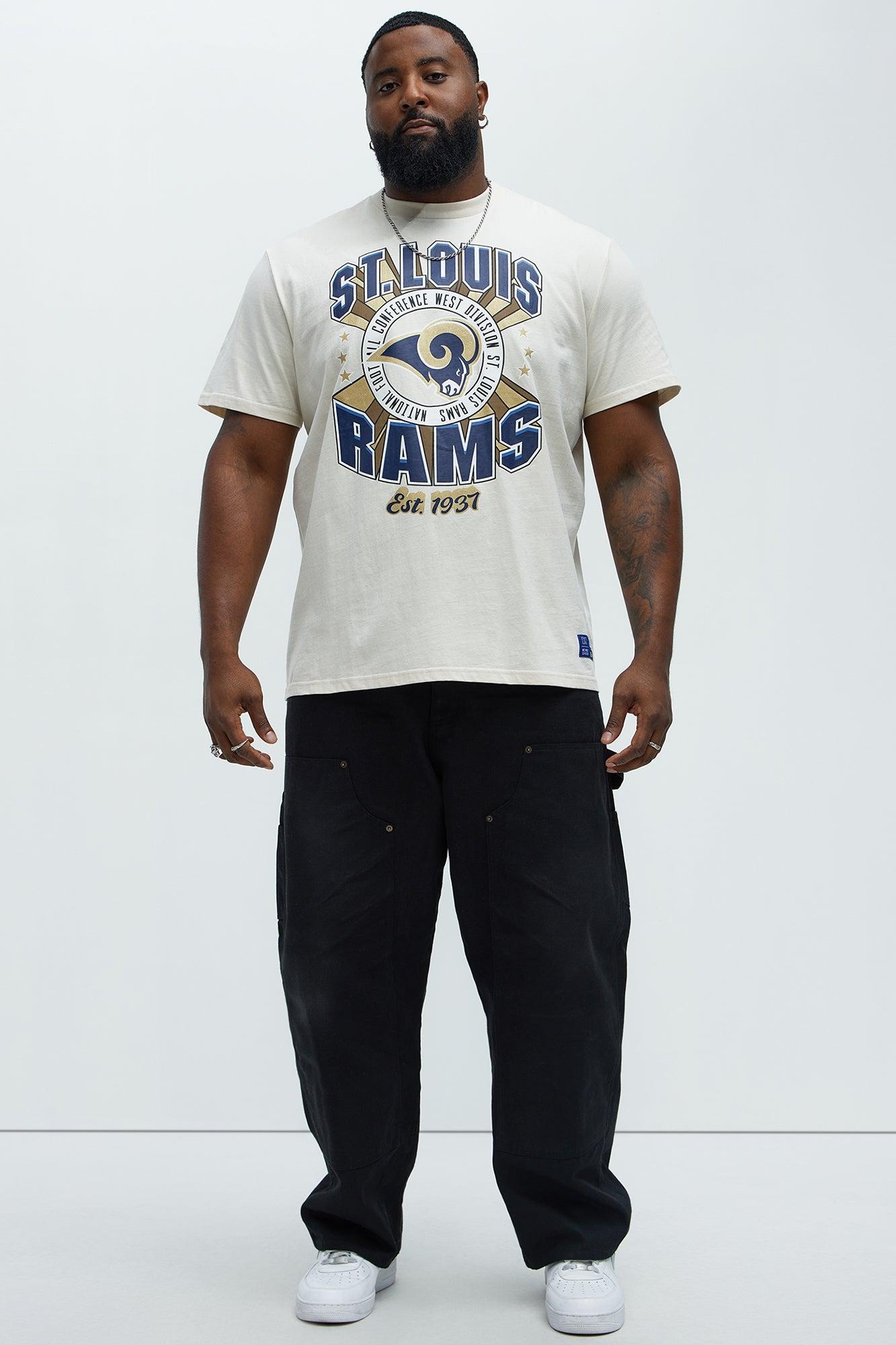Rams Upfront Short Sleeve Tee - White Product Image